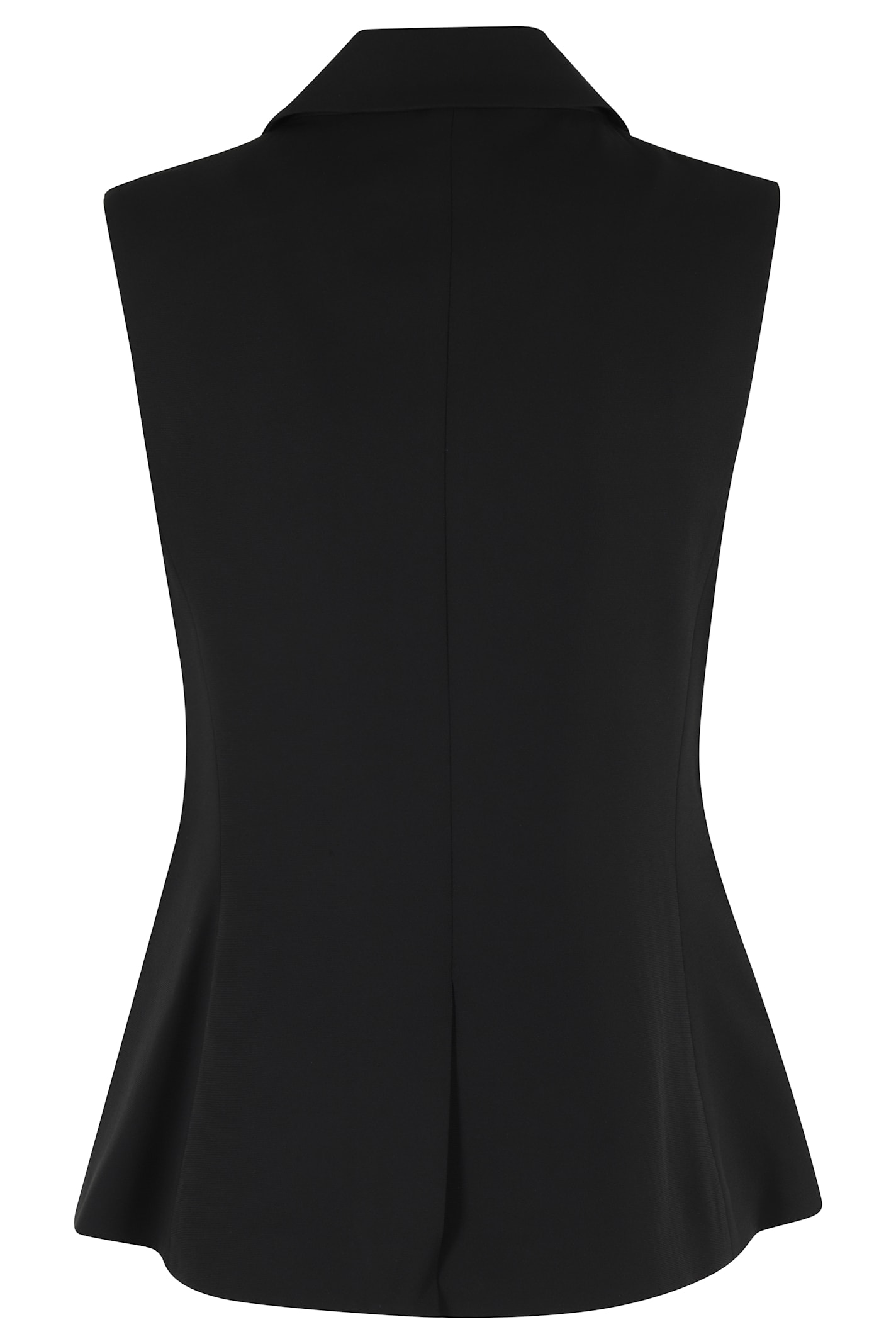 Simkhai Chain-trimmed Button-fastening Waistcoat In Black