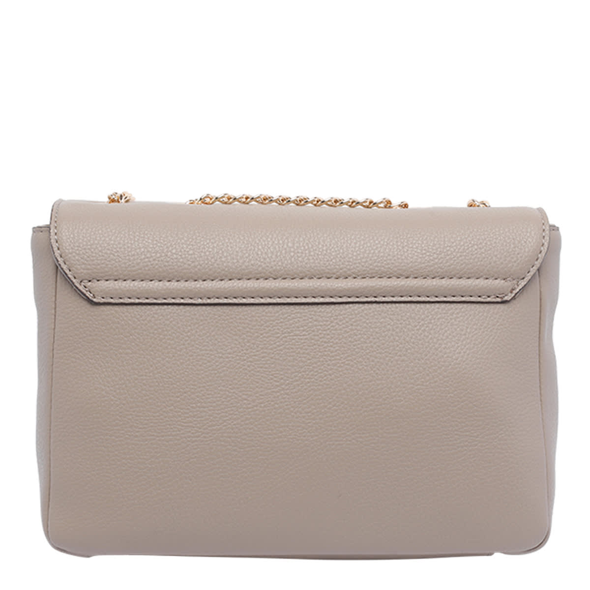 Liu •jo Logo Shoulder Bag In Sand