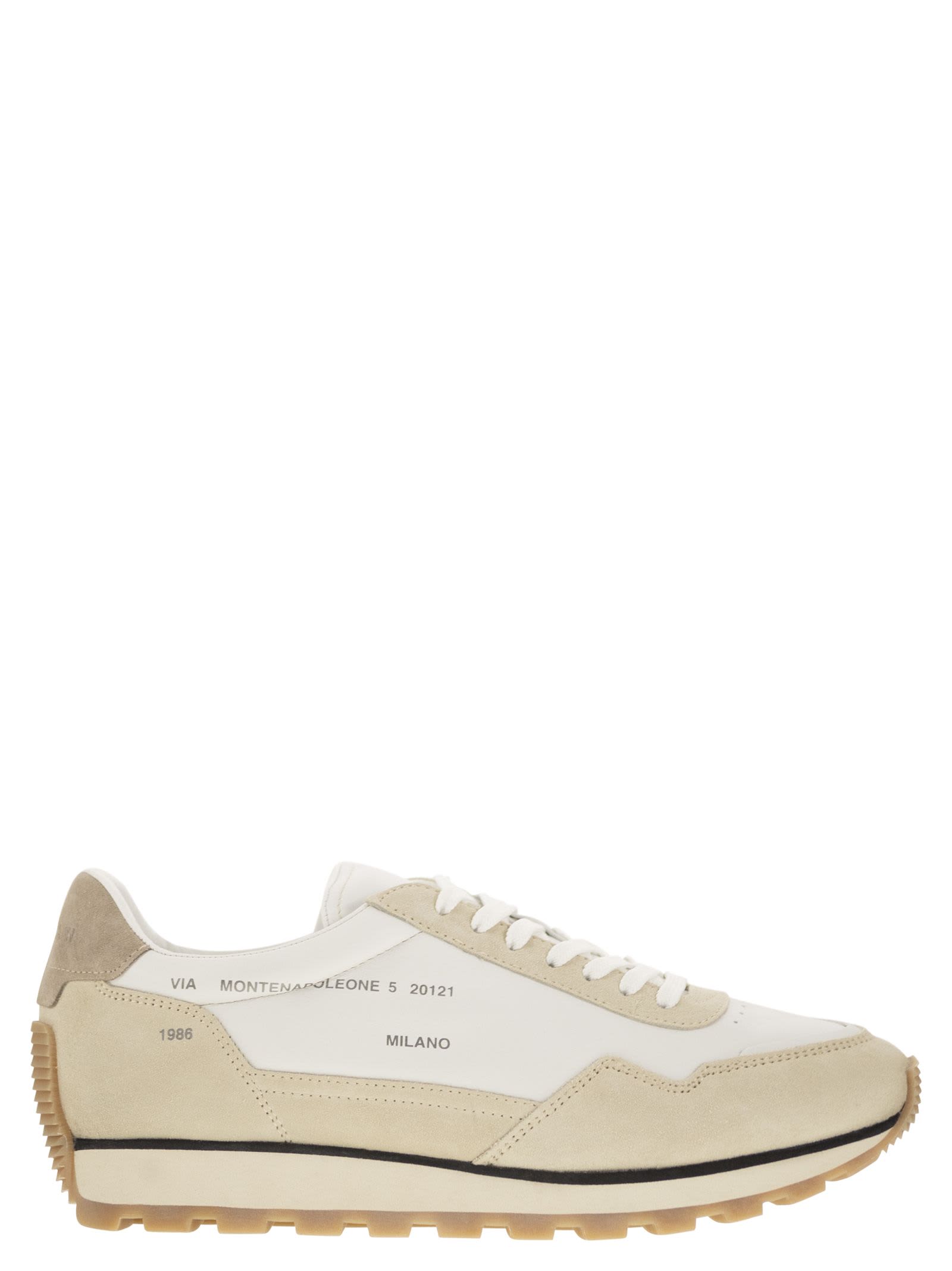 86er - Leather And Suede Trainers