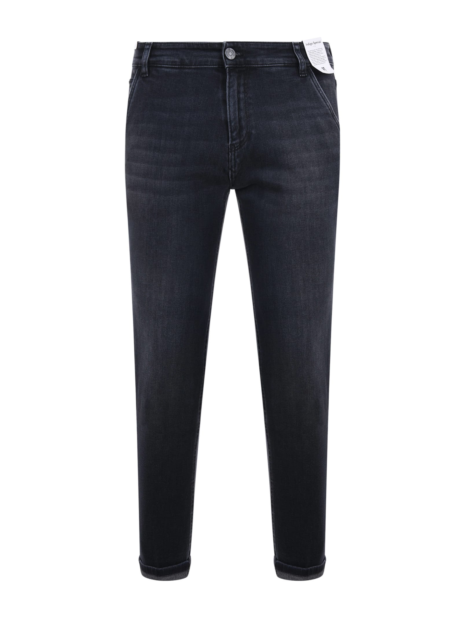 Pt Torino Pt Jeans In Denim Nero