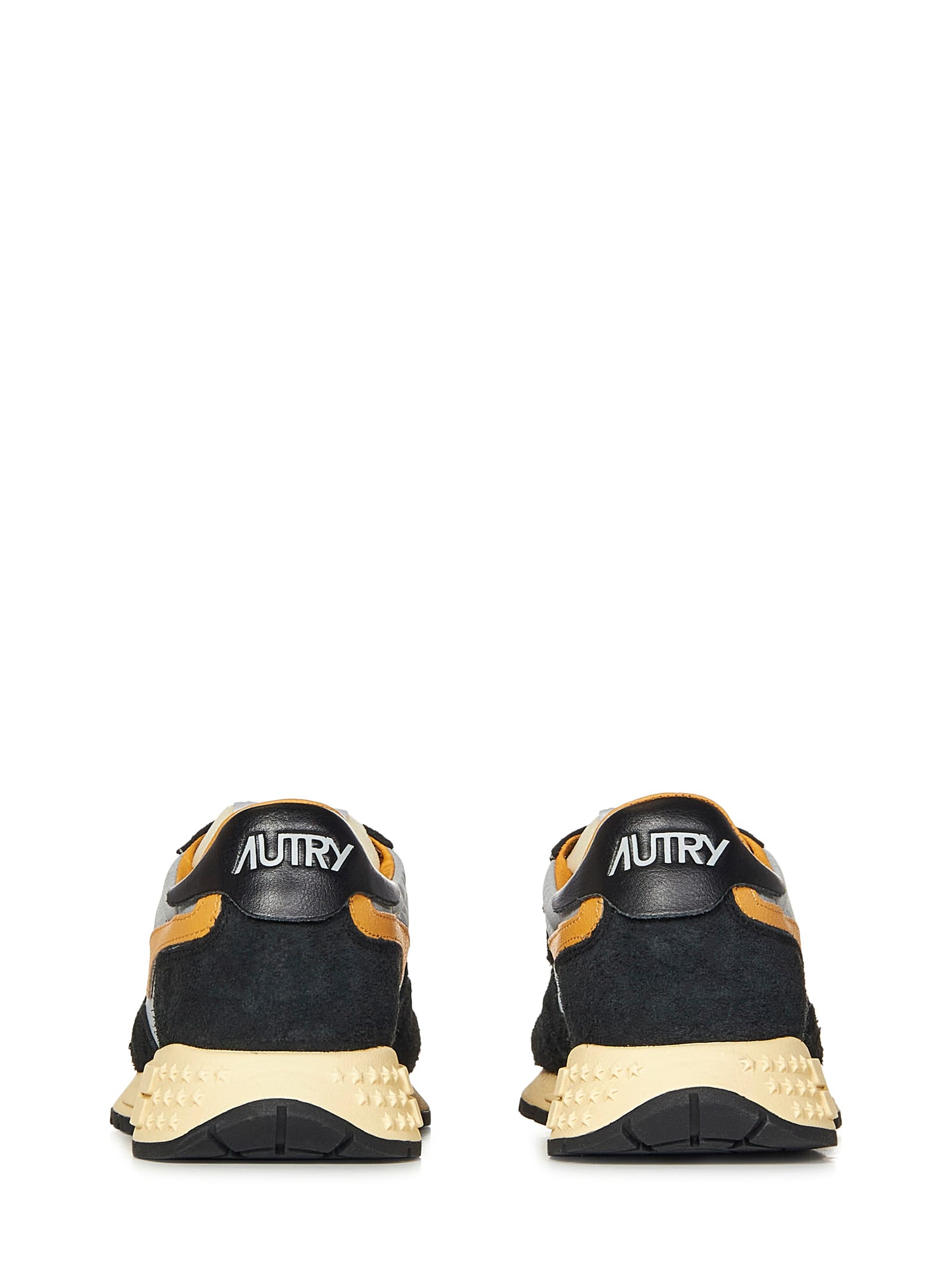 Shop Autry Reelwind Low Sneakers In Black