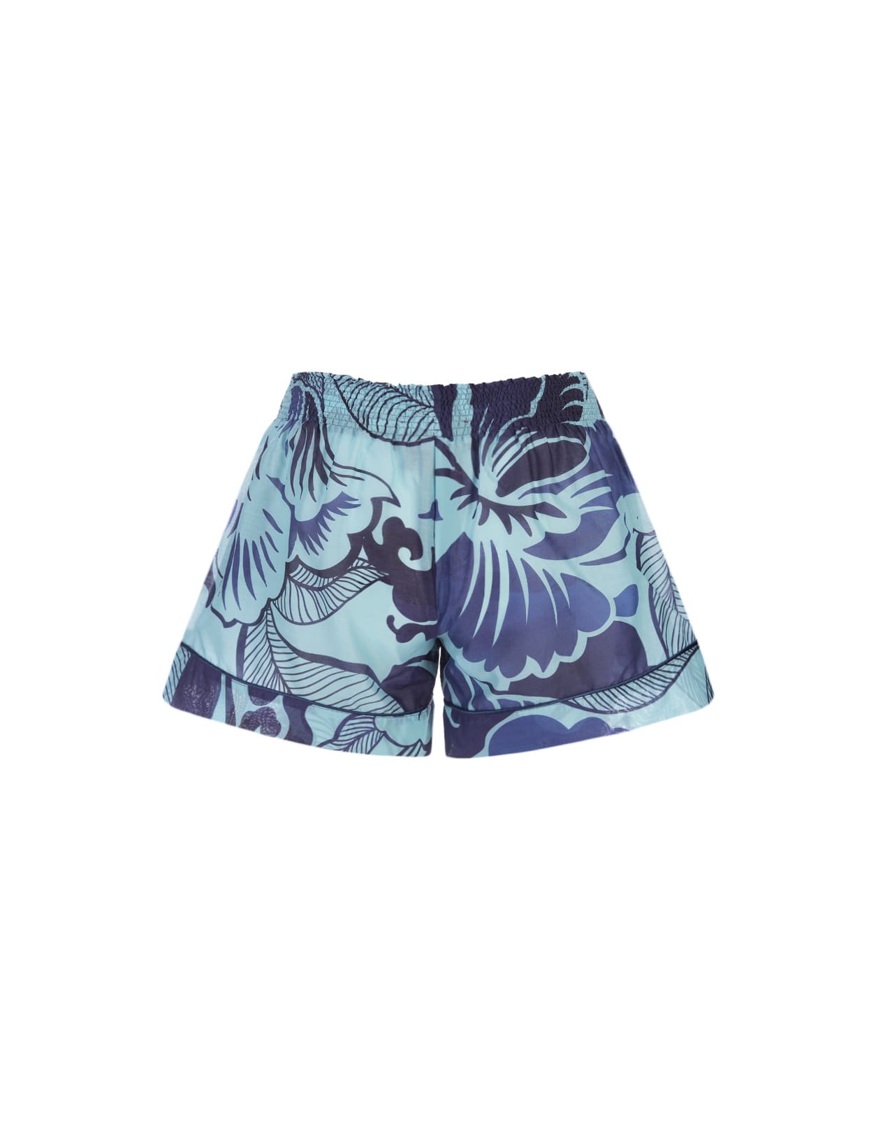 Shop F.r.s For Restless Sleepers Bluebells Violets Blue Toante Shorts