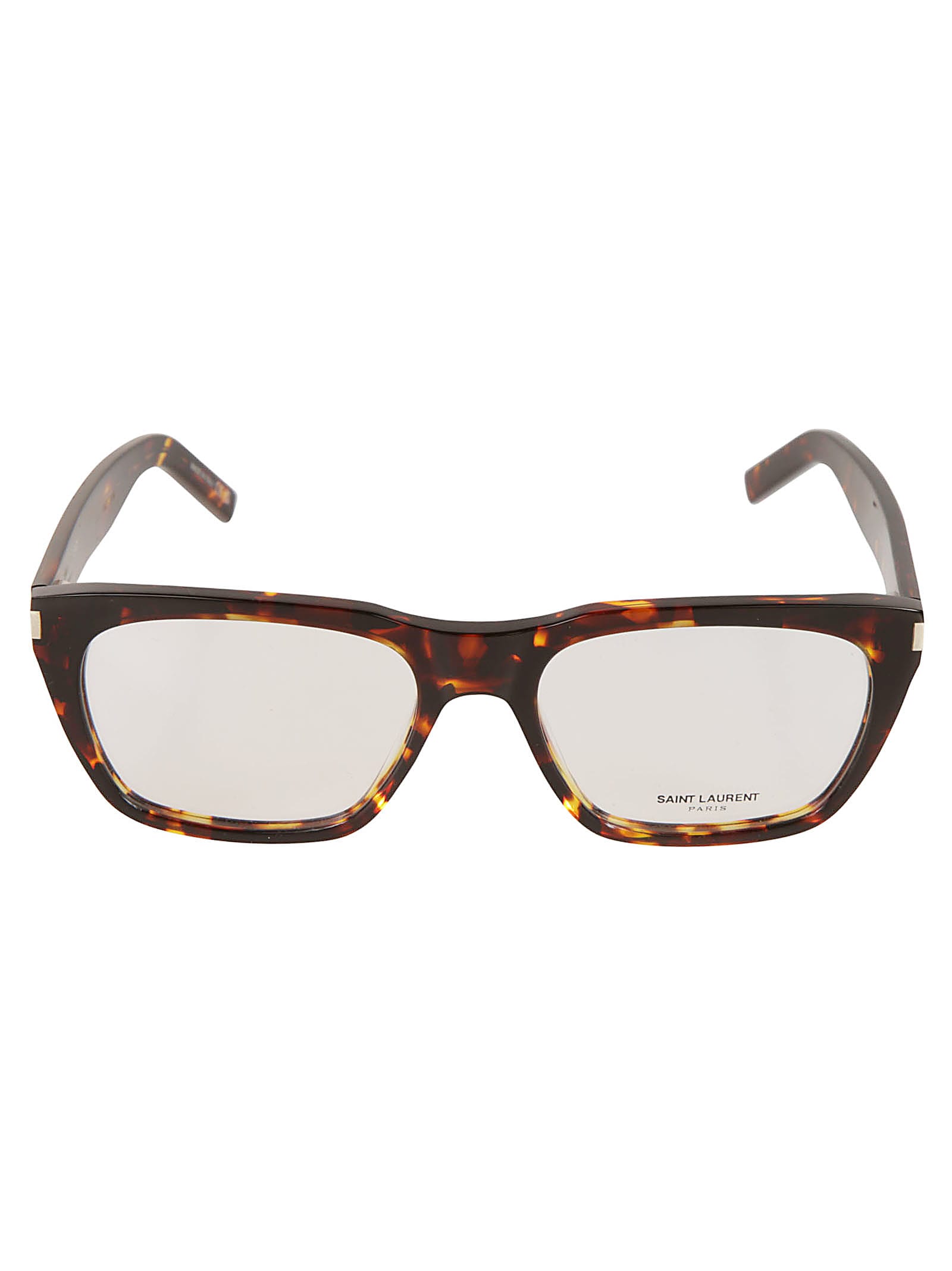 Shop Saint Laurent Sl 598 Opt Frame In 002 Havana Havana Transpa