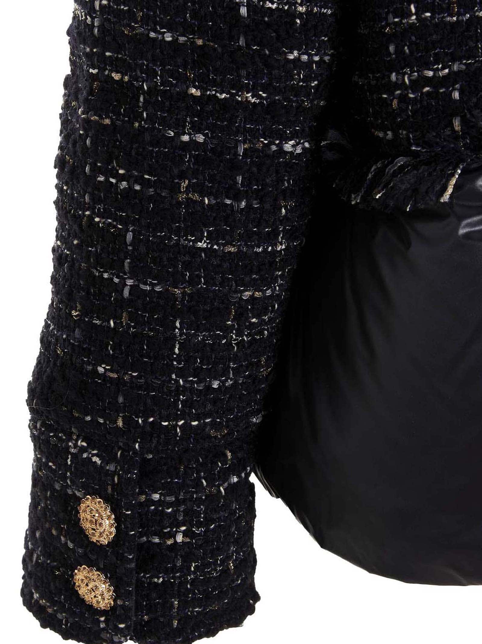 Herno Nylon Tweed Puffer Jacket