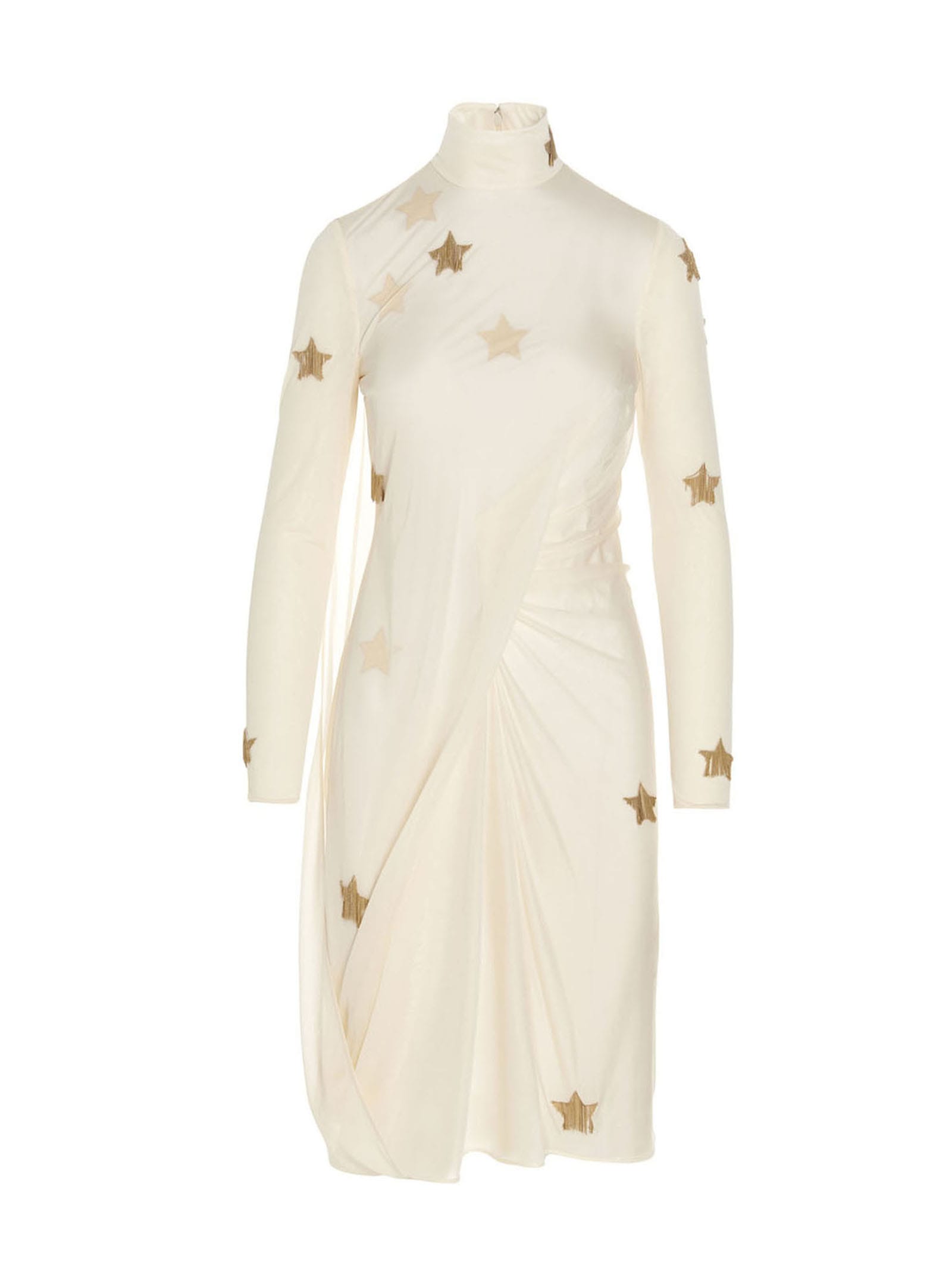 Burberry Draped Dress With Stars