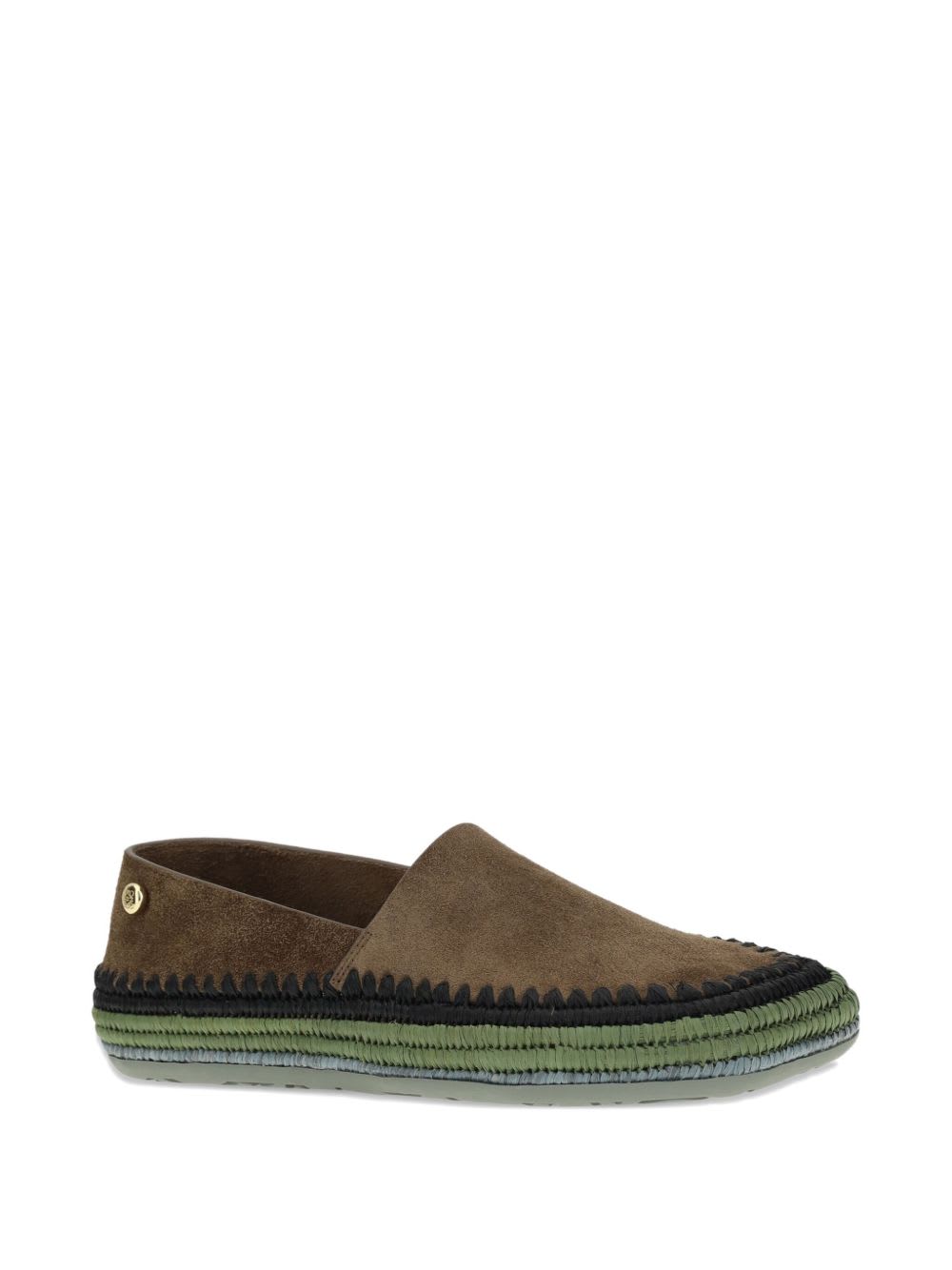 Loewe Women Suede Espadrilles In Brown