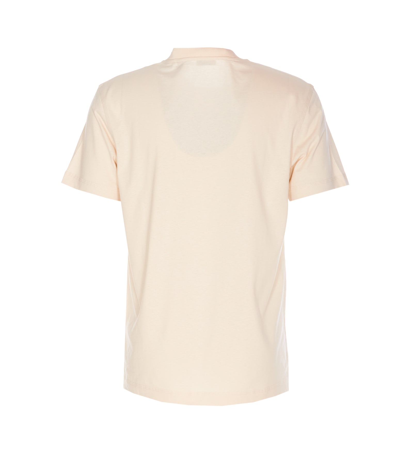 Shop Burberry Paisley Ekd T-shirt In Beige