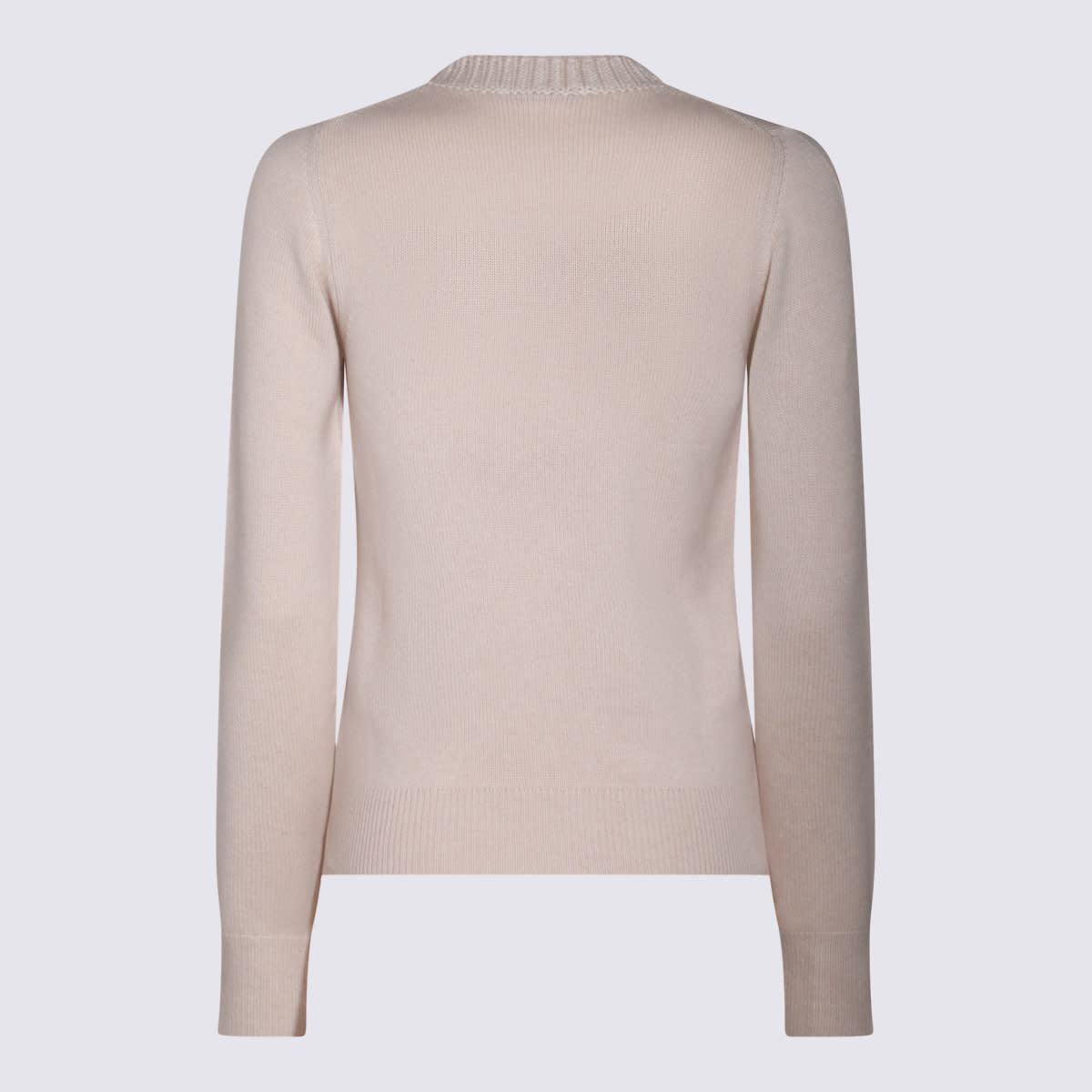 Beige Wool Knitwear