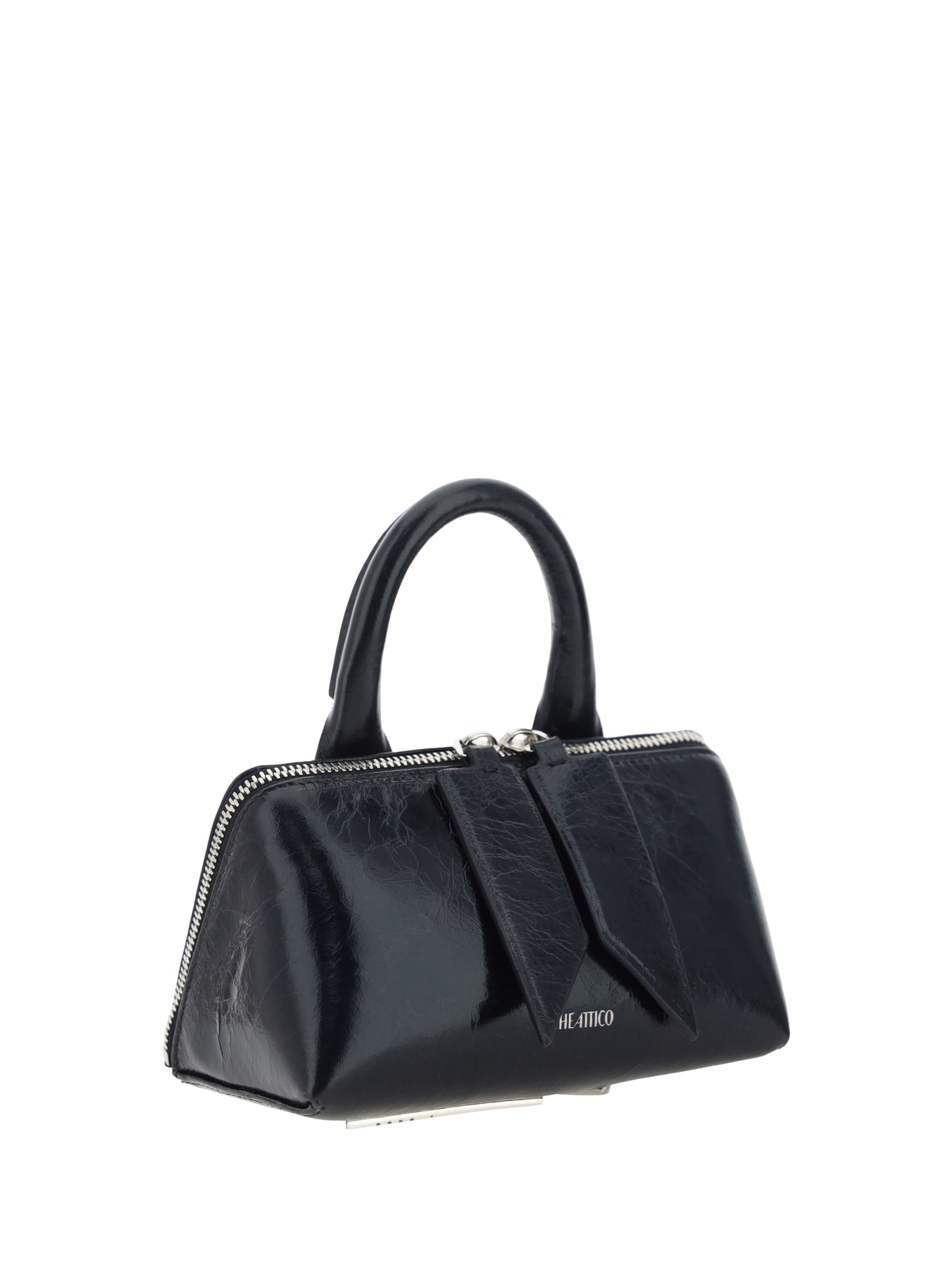 Shop Attico Friday Mini Handbag In Black