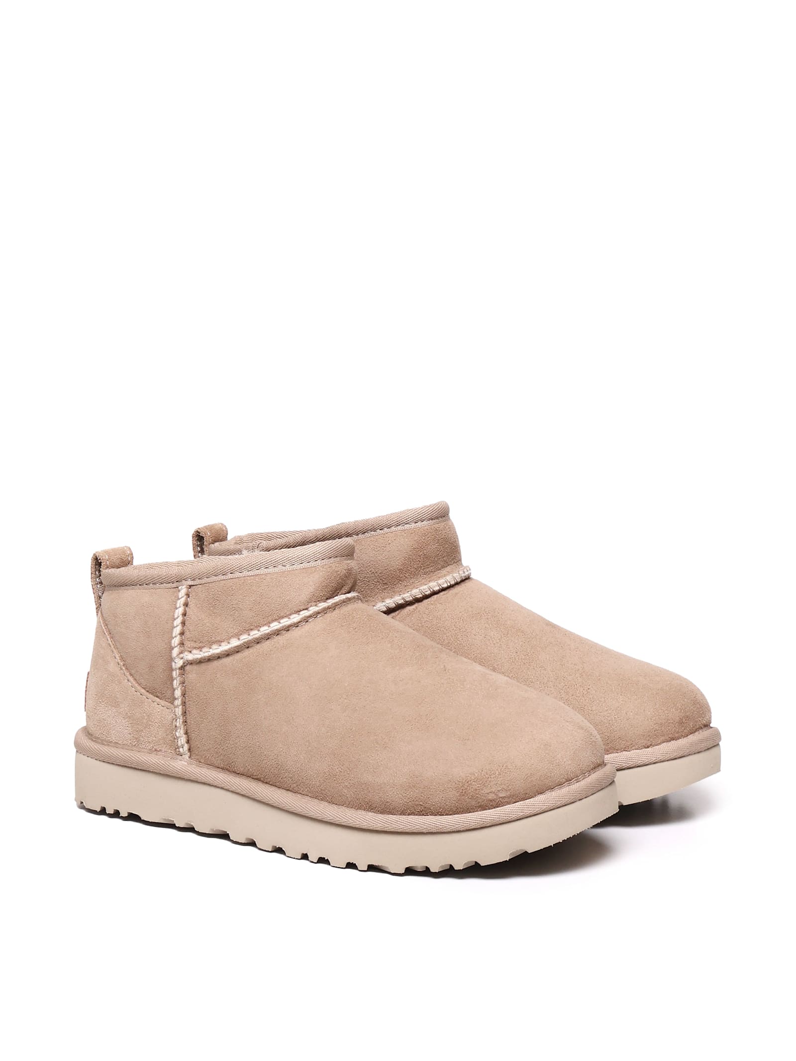Ugg W Classic Ultra Miniw Classic Ultra Mini In Neutral