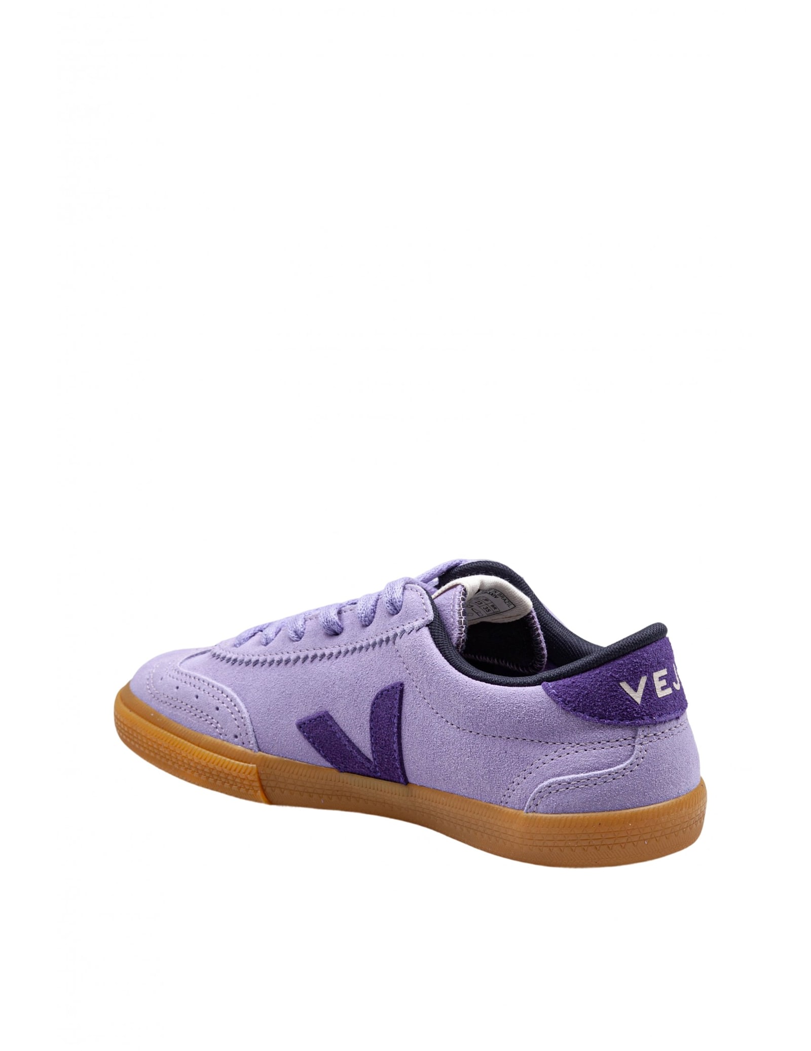 Veja Volley Sneakers In Viola Suede In Purple