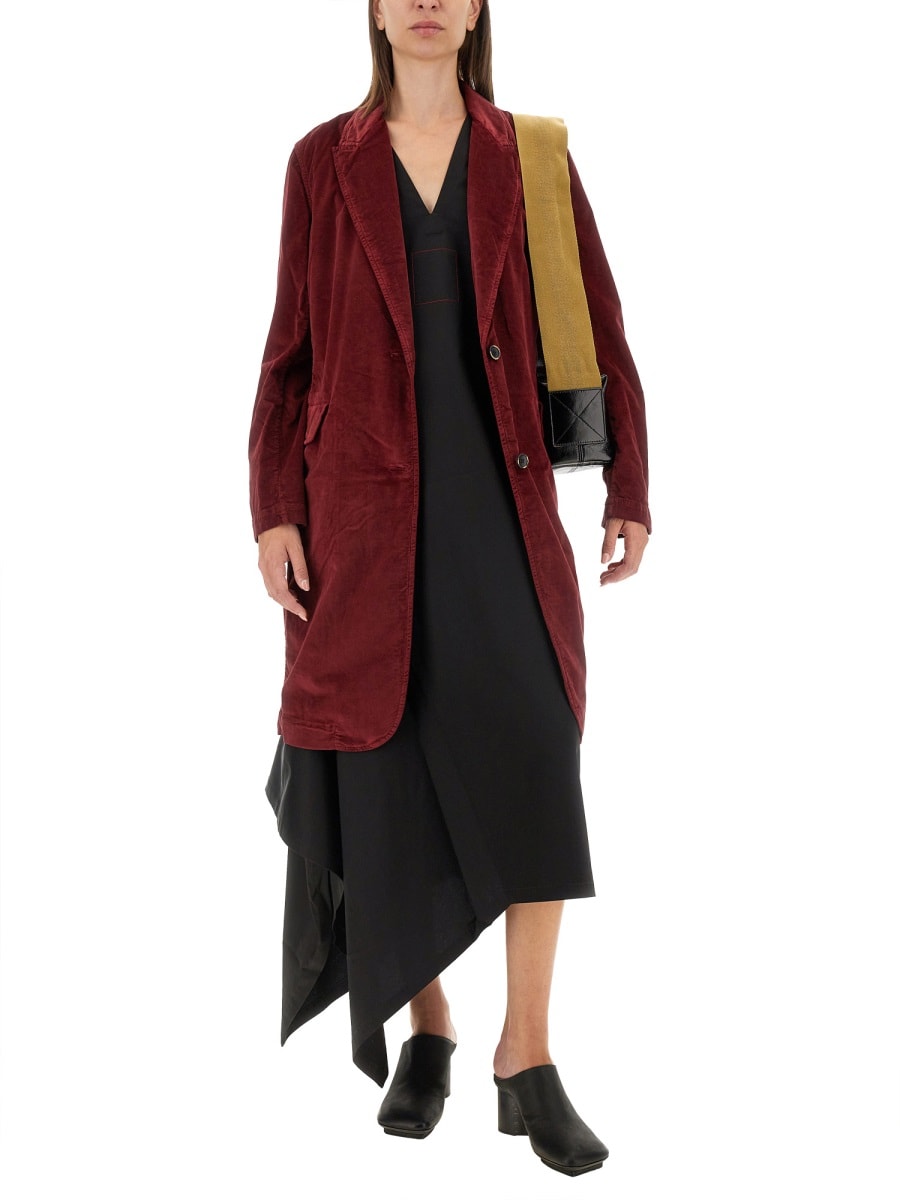 Shop Uma Wang Katia Jacket In Bordeaux