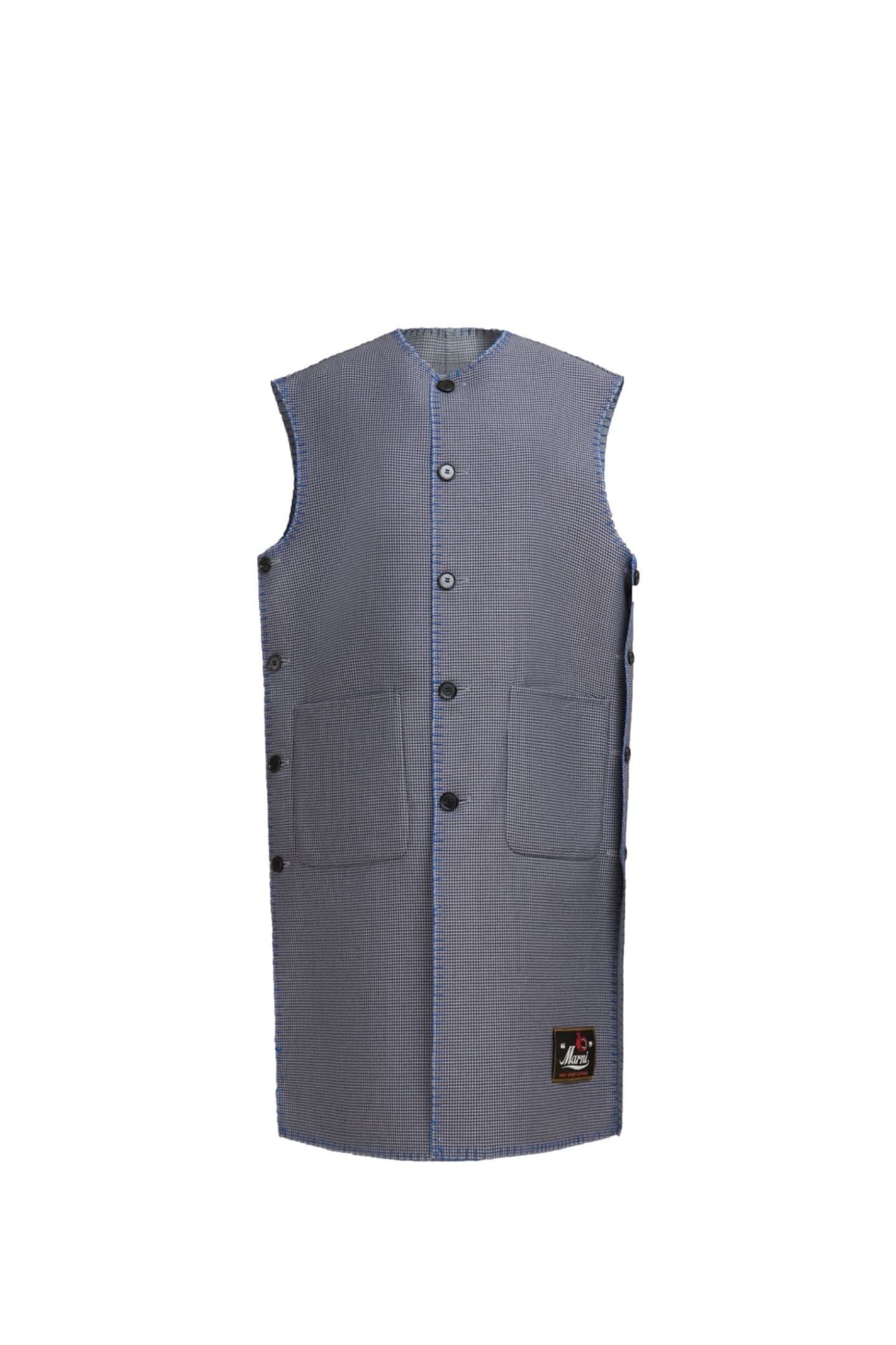 Shop Marni Gilet In Grey