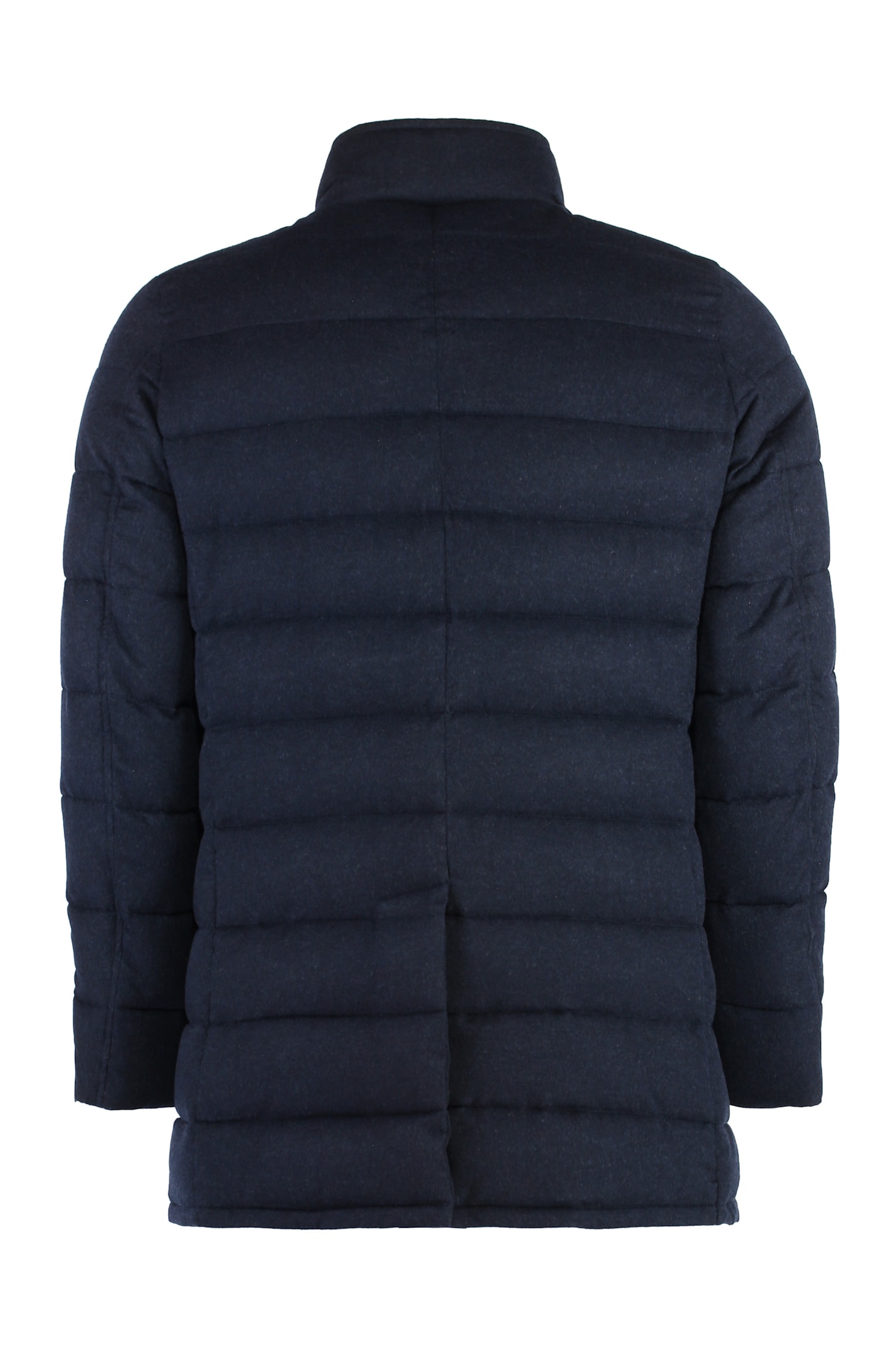 Moorer Calegari Cashmere Down Jacket In Blue