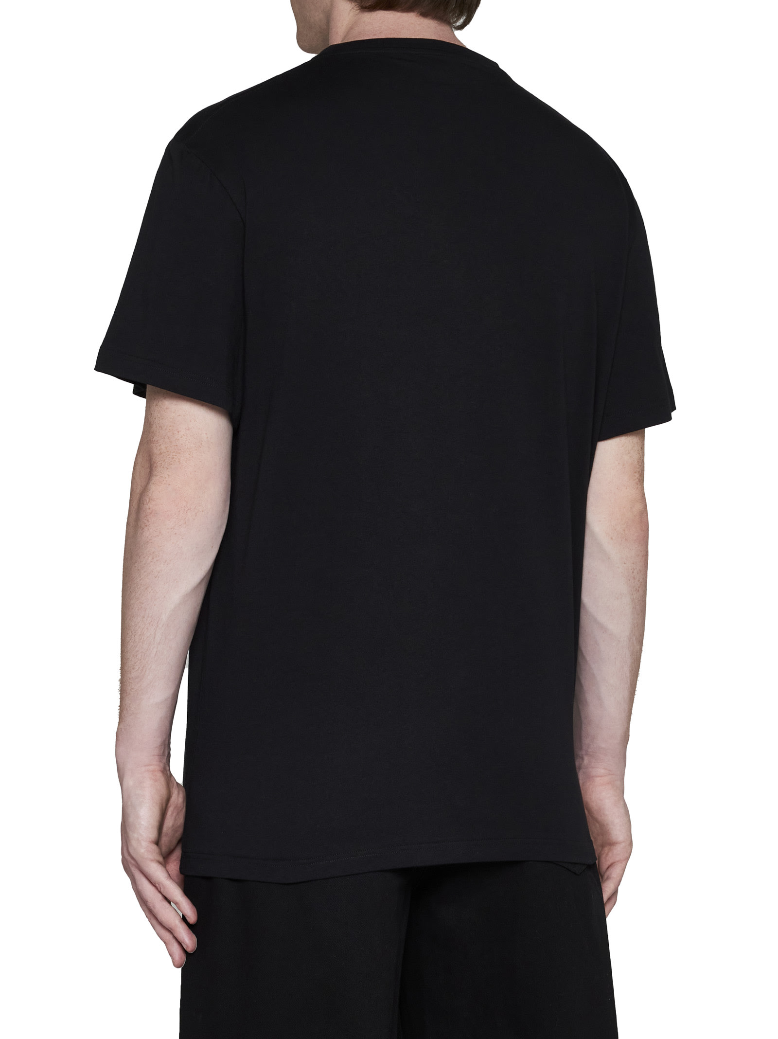 Shop Alexander Mcqueen T-shirt In Black/grey