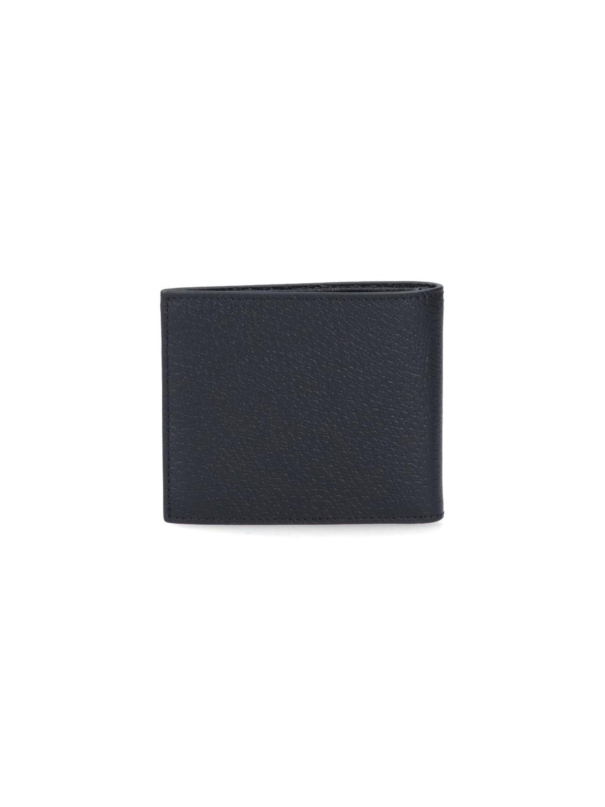 Shop Gucci Gg-marmont Bi-fold Wallet In Black
