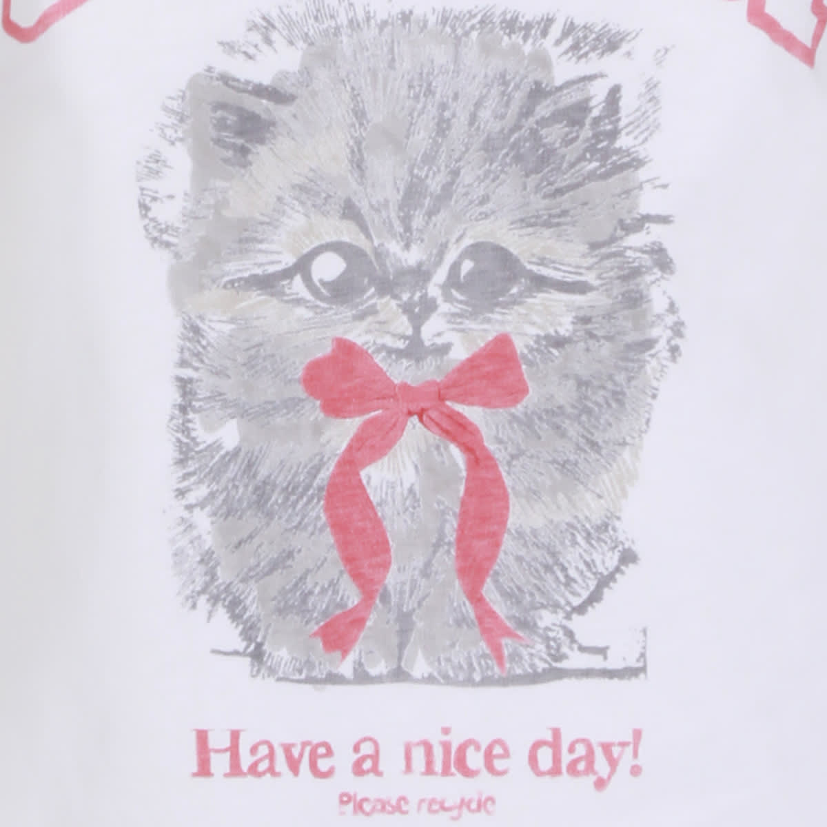 Ganni Graphic Print Crew Neck Short Sleeve Top In Multi