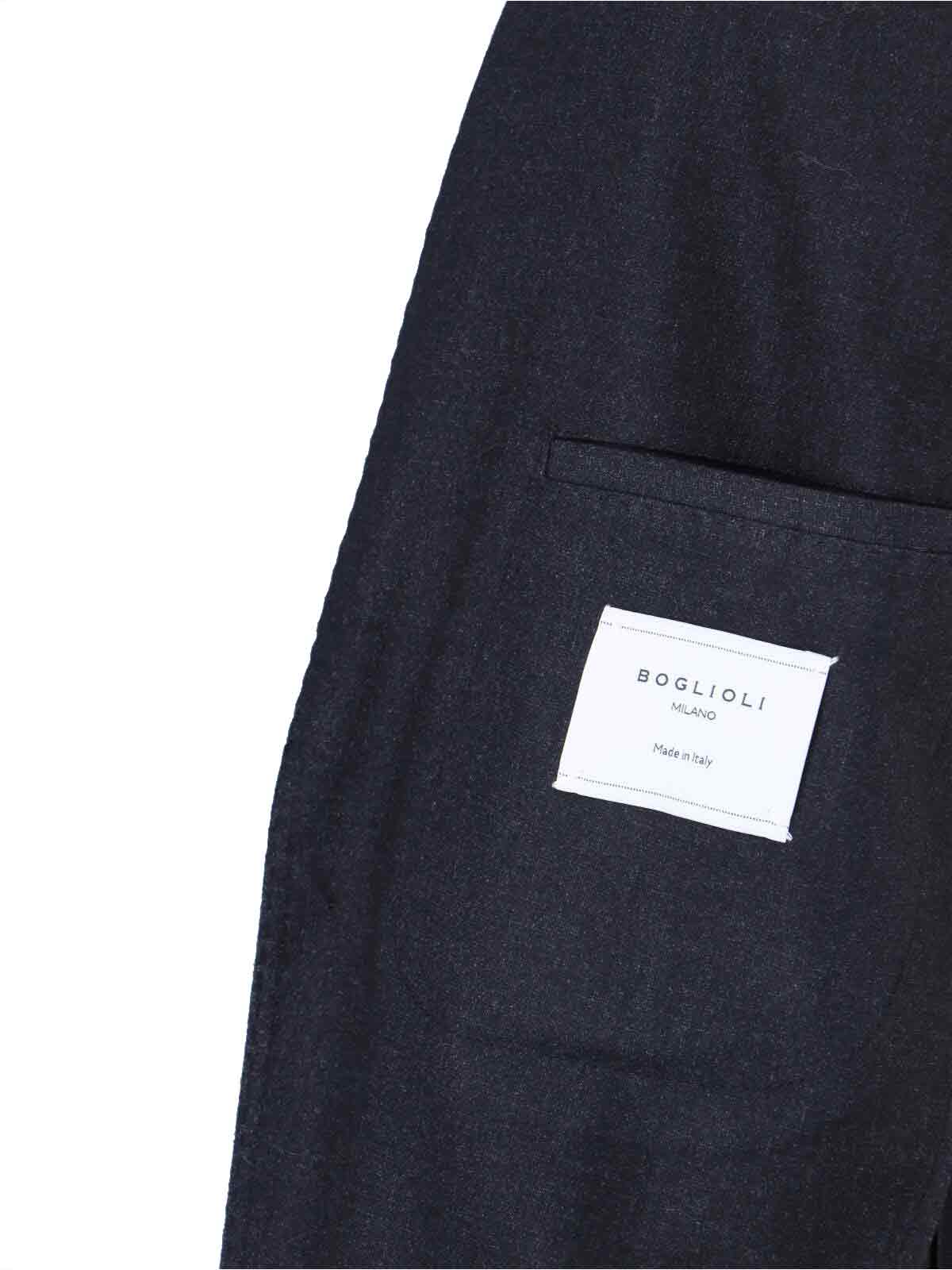 Boglioli Wool High Performance K-jacket In Blue