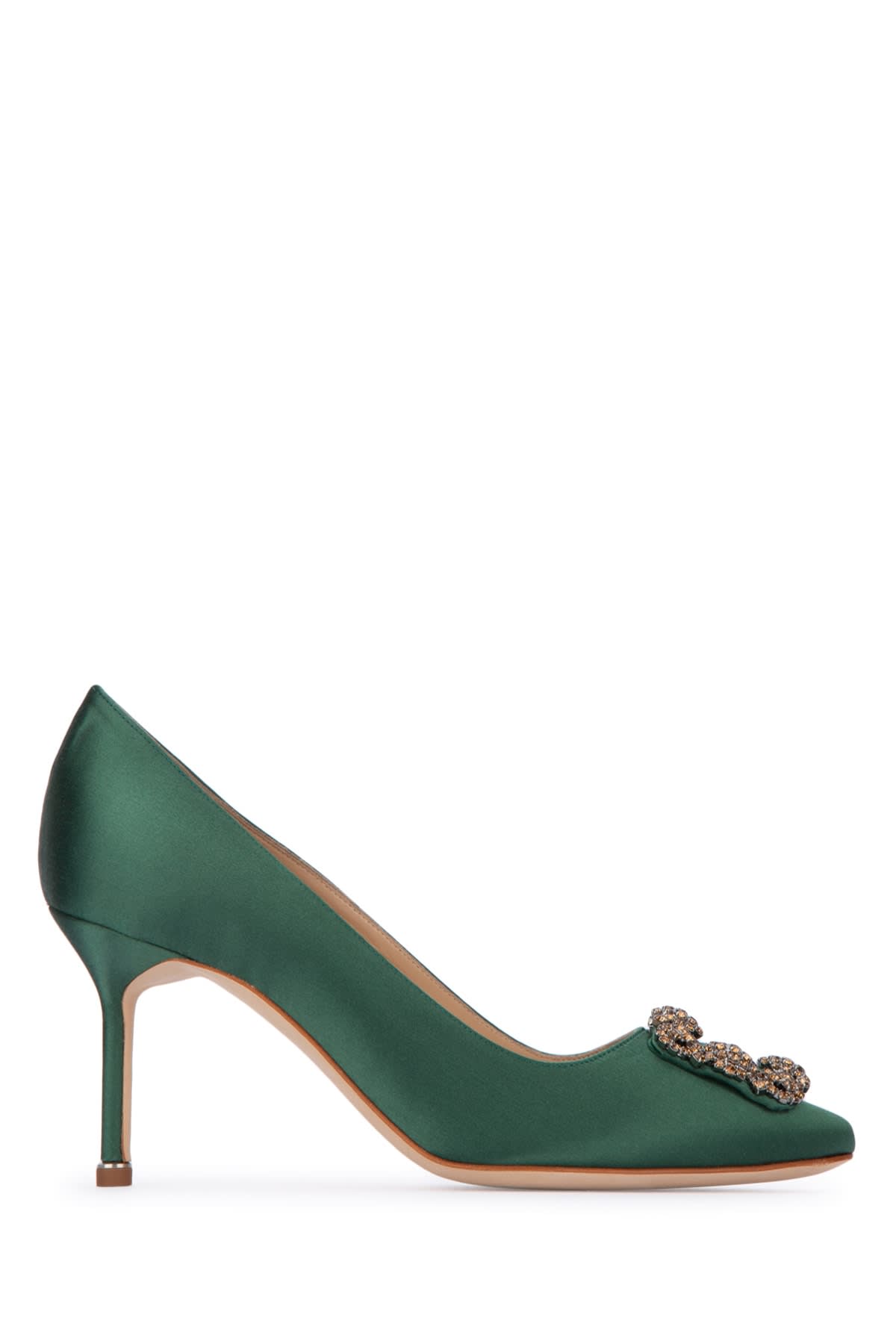 Shop Manolo Blahnik Scarpe Con Tacco In Dgrn