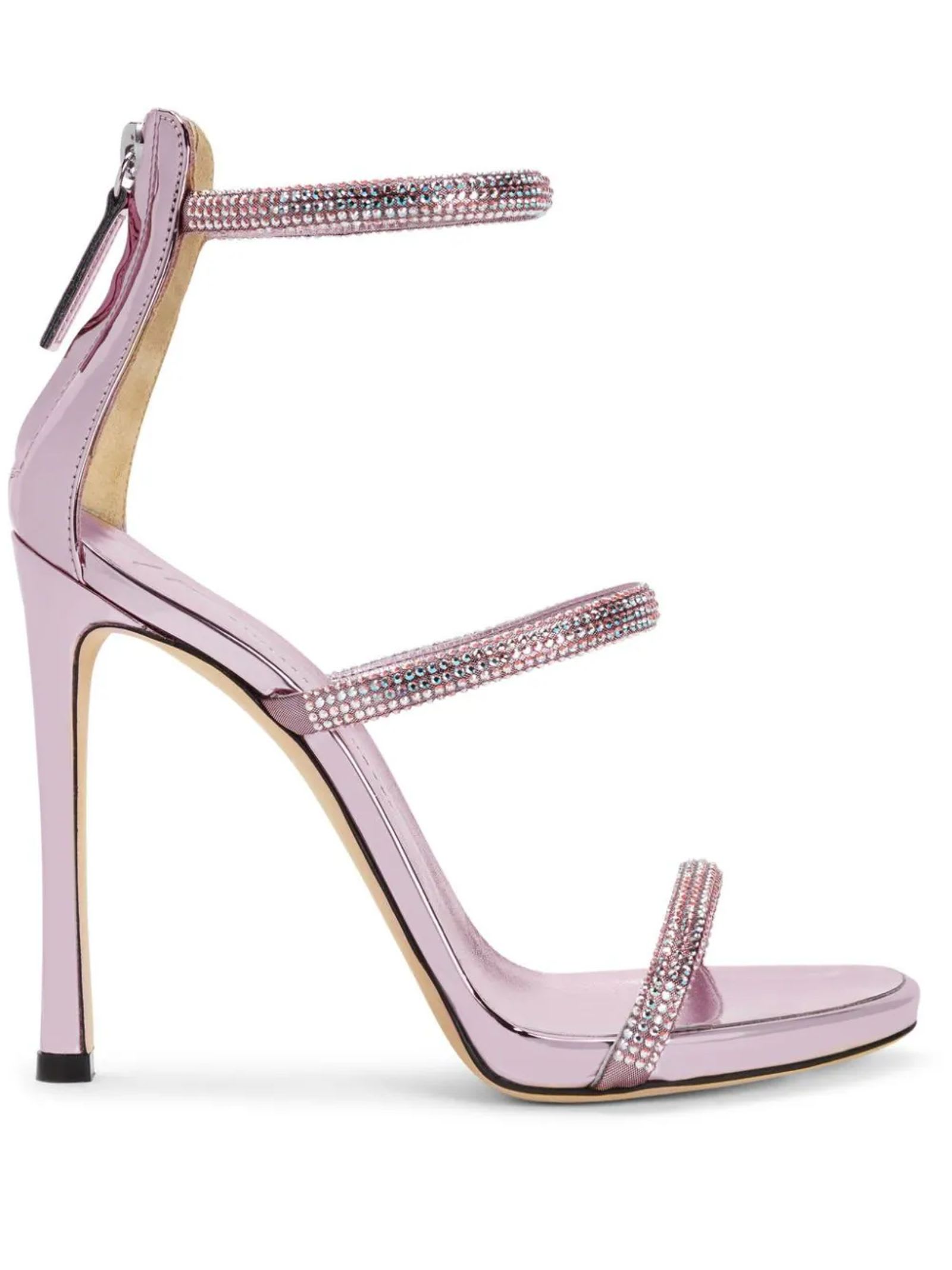 Pink Leather Harmony Sandals
