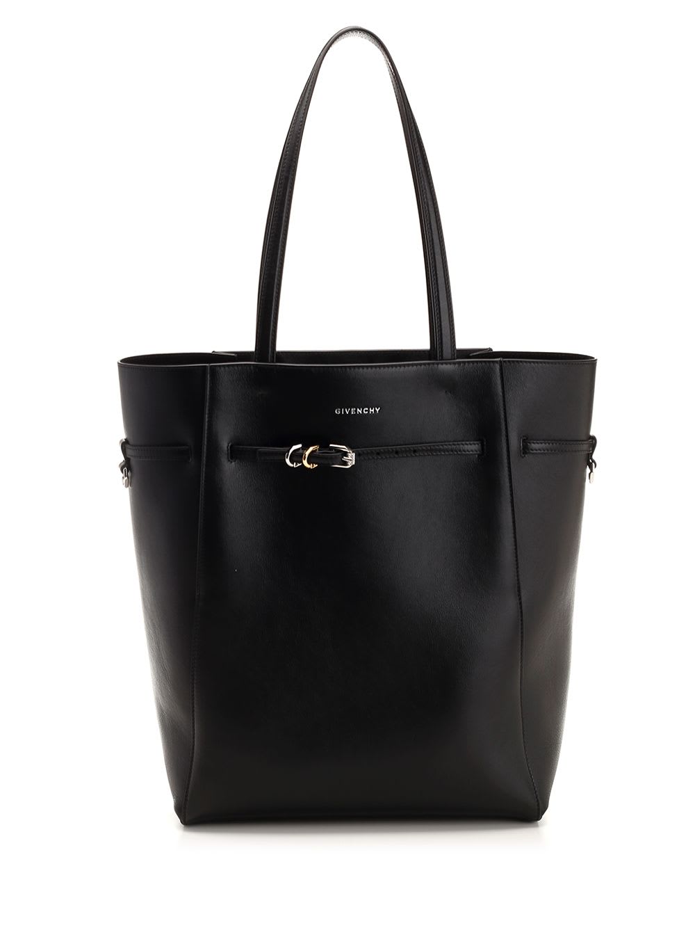 Shop Givenchy Voyou Medium Tote In Black