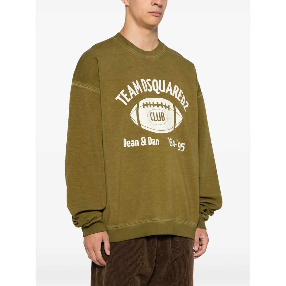 Dsquared2 Sweatshirt In Green