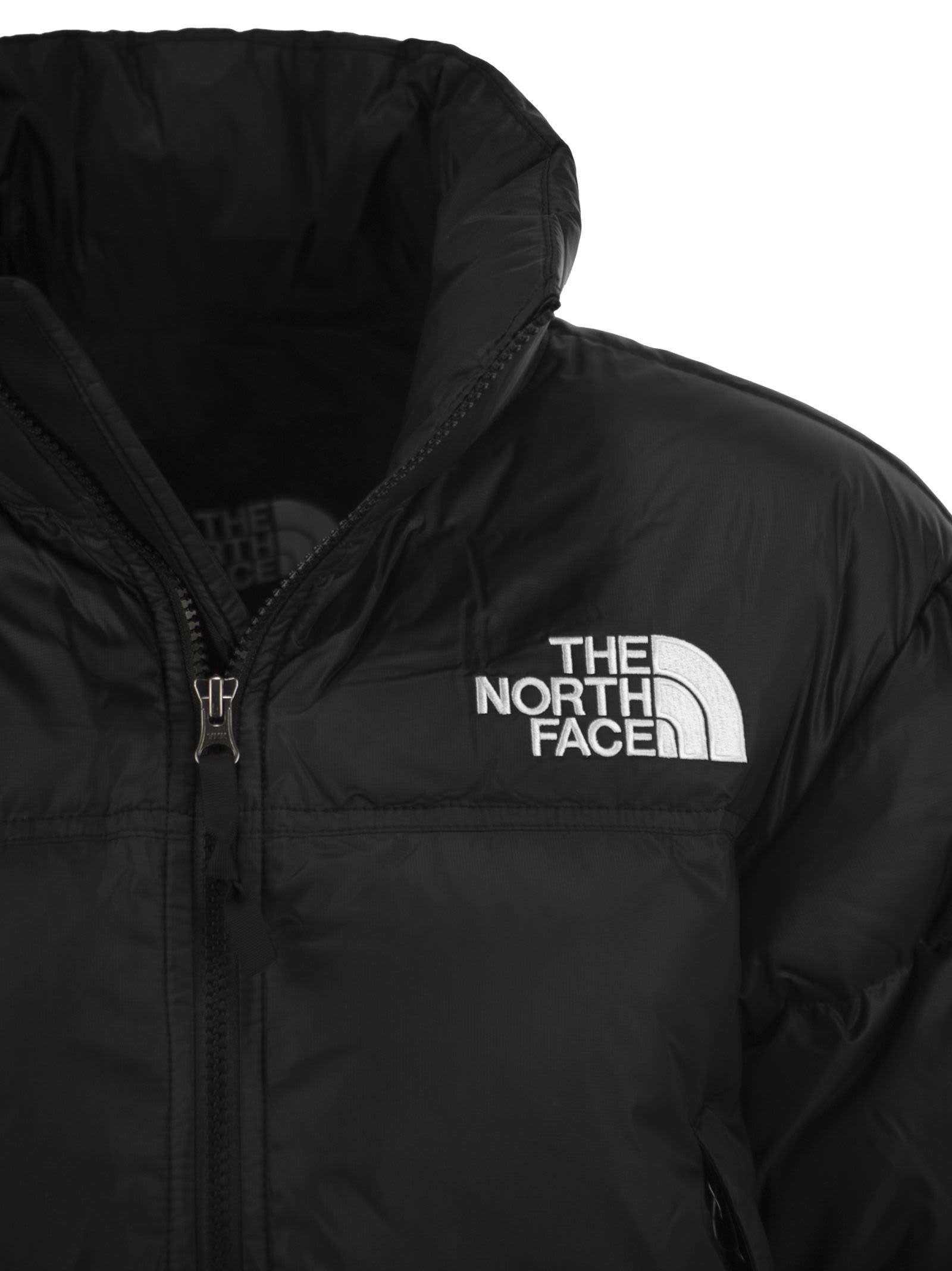 Shop The North Face 1996 Retro Nuptse Short Down Jacket In Black