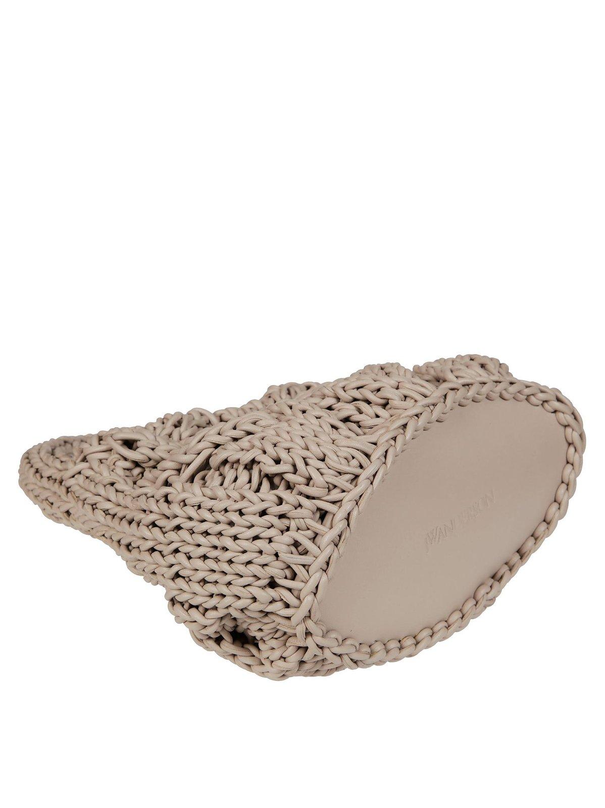 Jw Anderson Small Cable Knitted Top Handle Bag