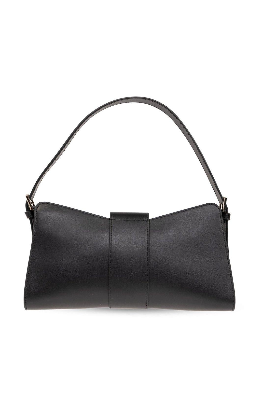 Shop Furla Metropolis Medium Shoulder Bag In Black