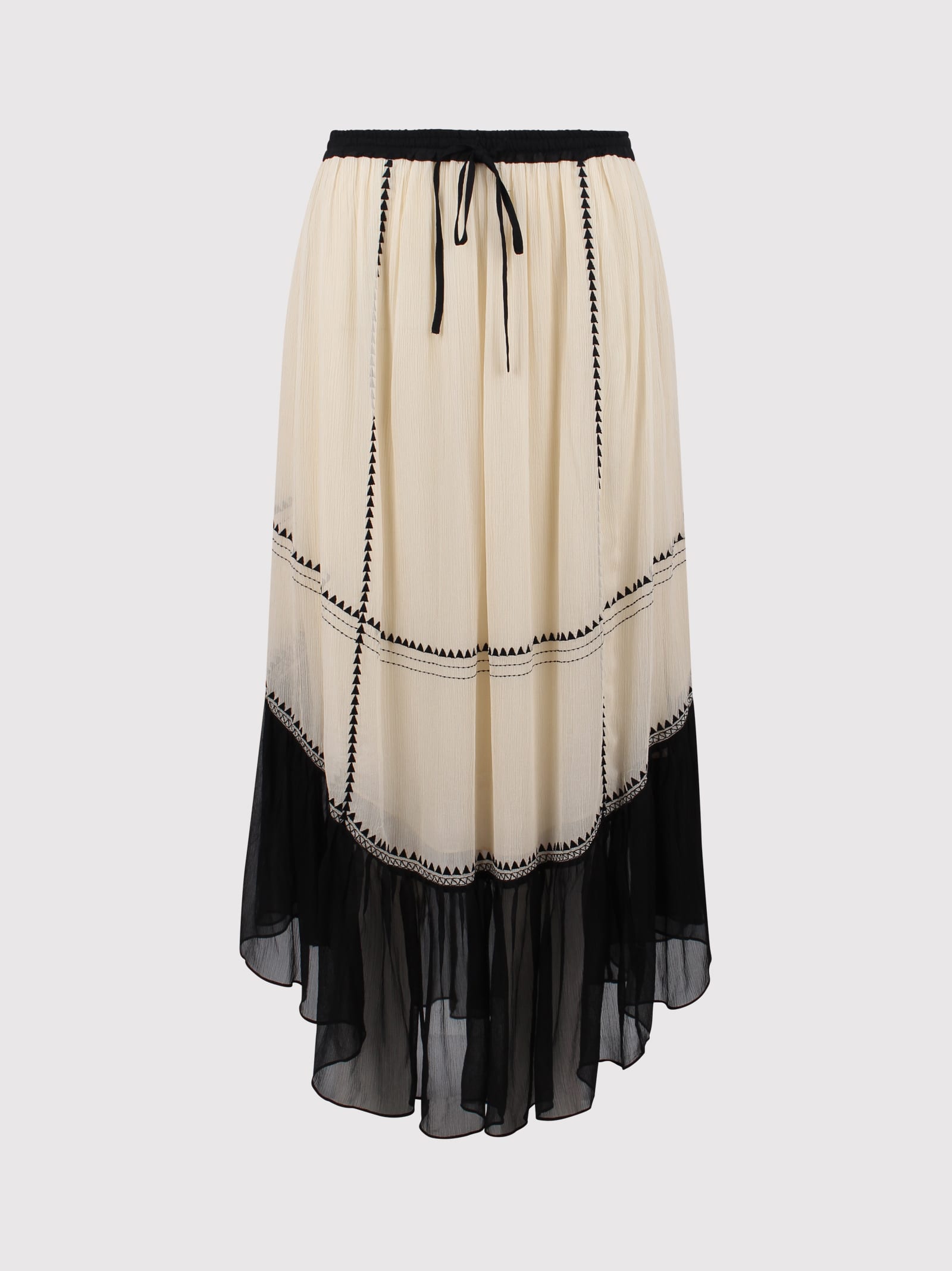 Freida Silk Maxi Skirt
