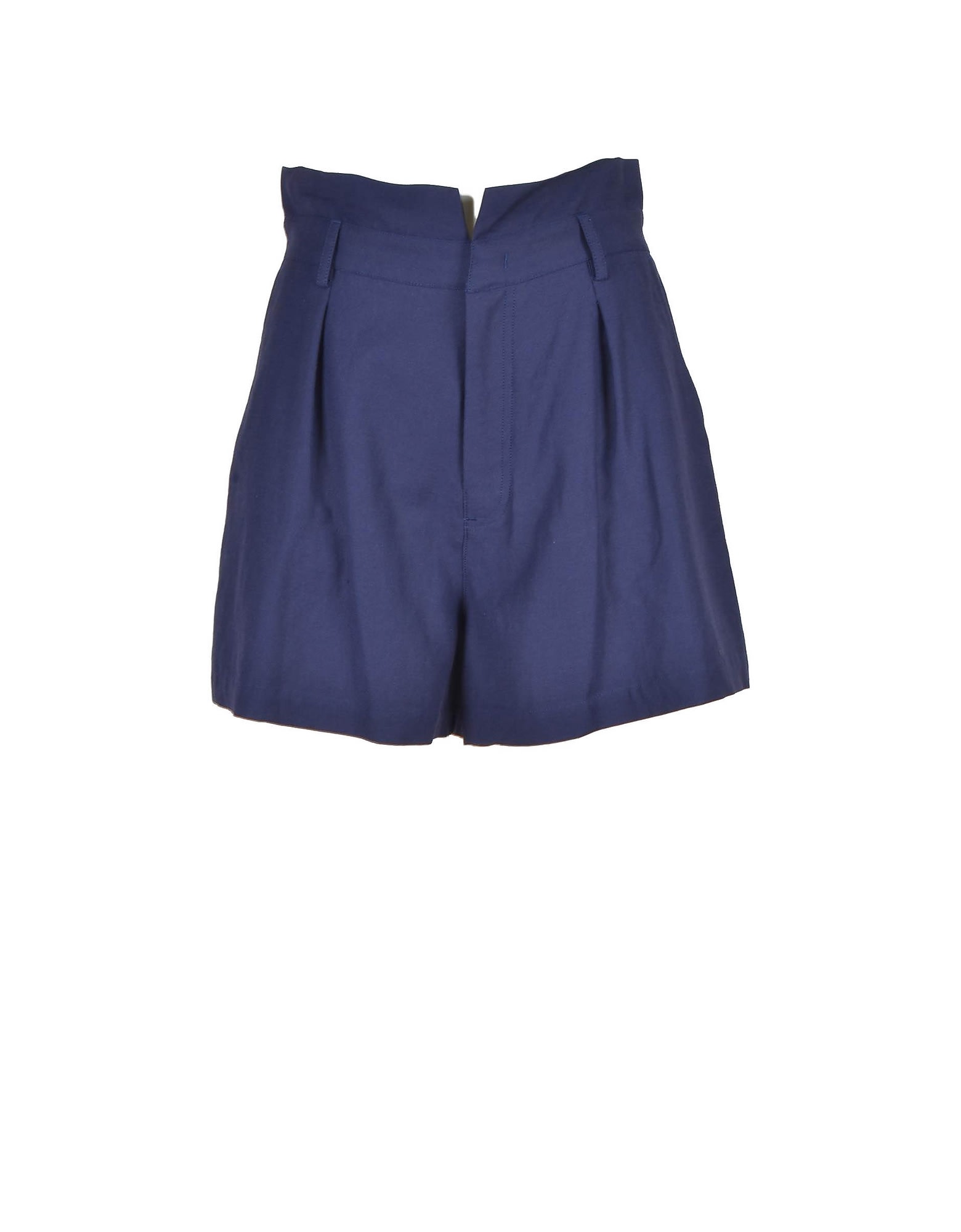 Attic and Barn Womens Blue Shorts