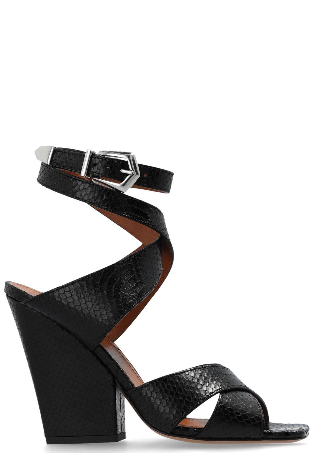 Arizona Embossed Heeled Sandals