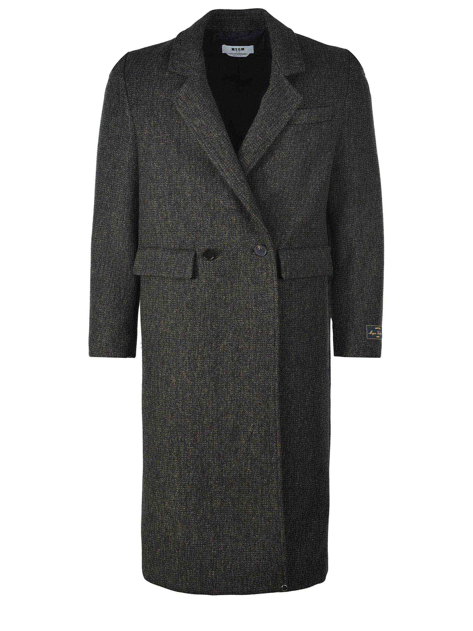 Coat In Wool Blend