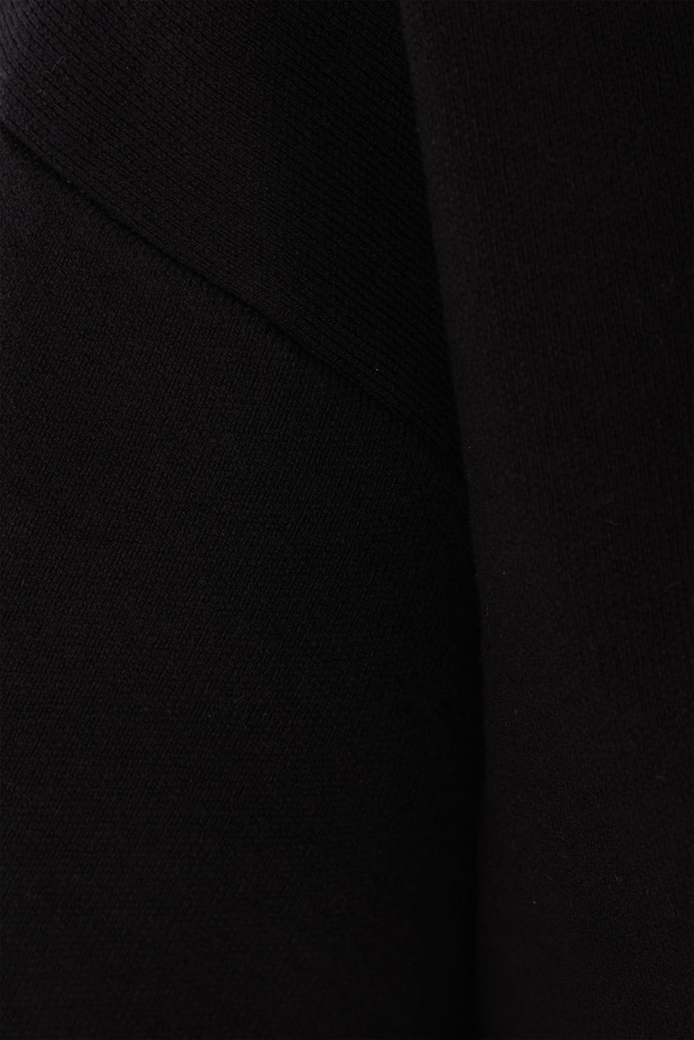 Rabanne Silk And Cotton Blend Cropped Sweater In Black