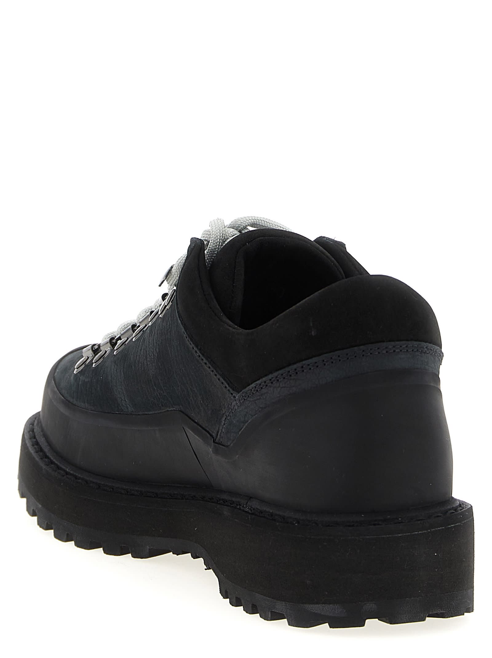 Diemme Cornaro Boot With Durable Leather And Rugged Sole In Black