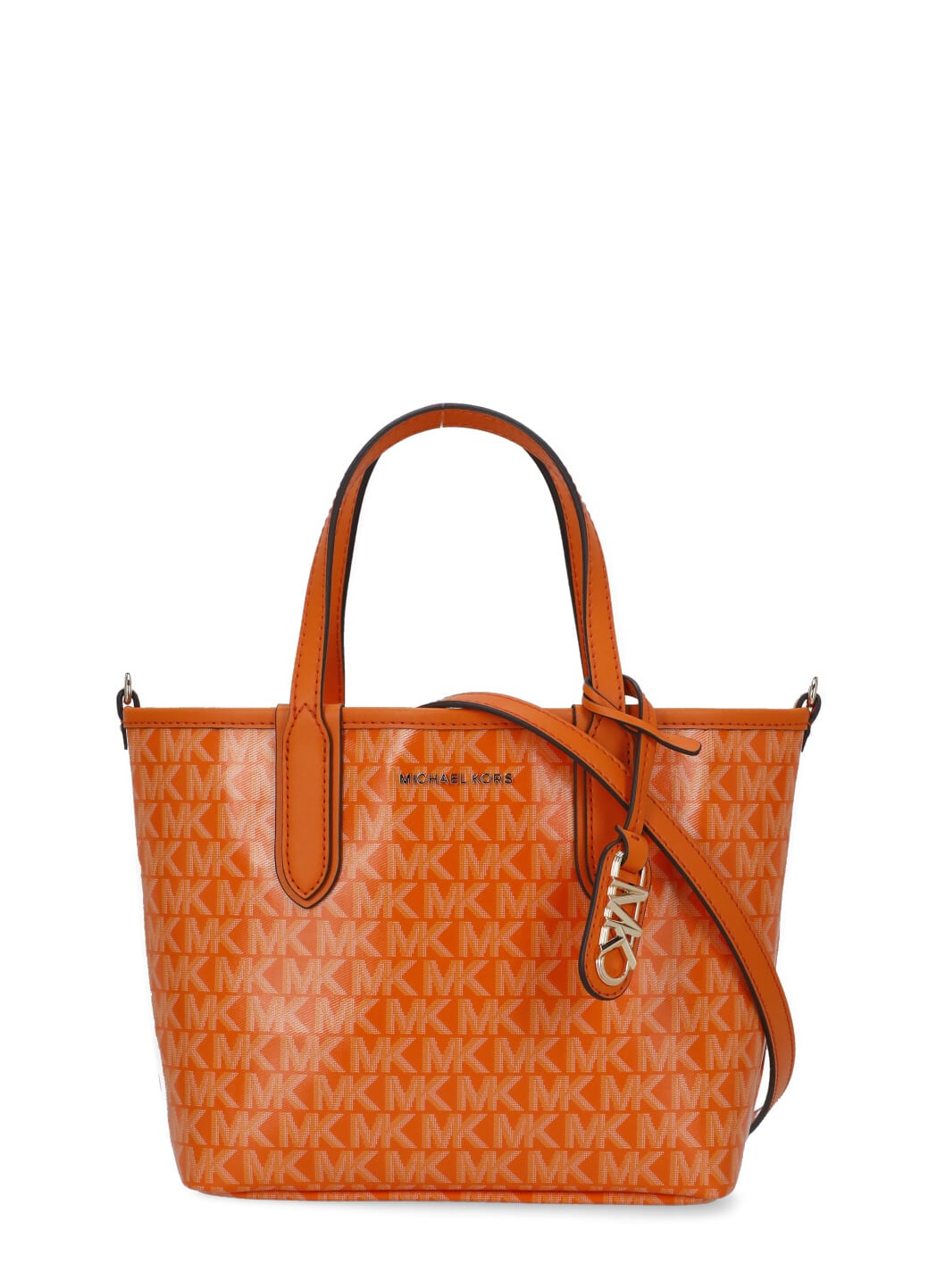 Shop Michael Kors Eliza Hand Bag In Apricot