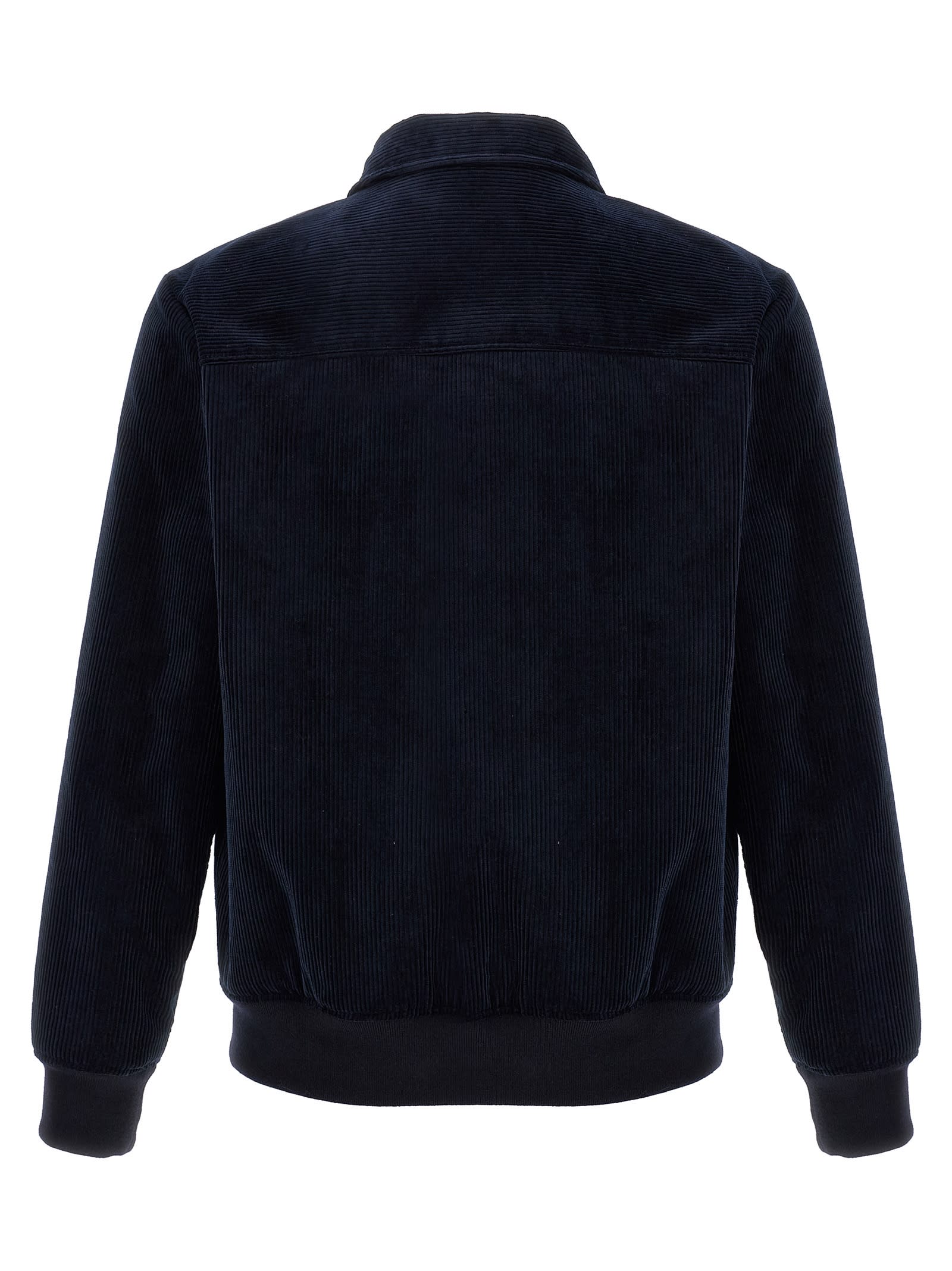 Apc Gilles Jacket A.p.c. In Blue