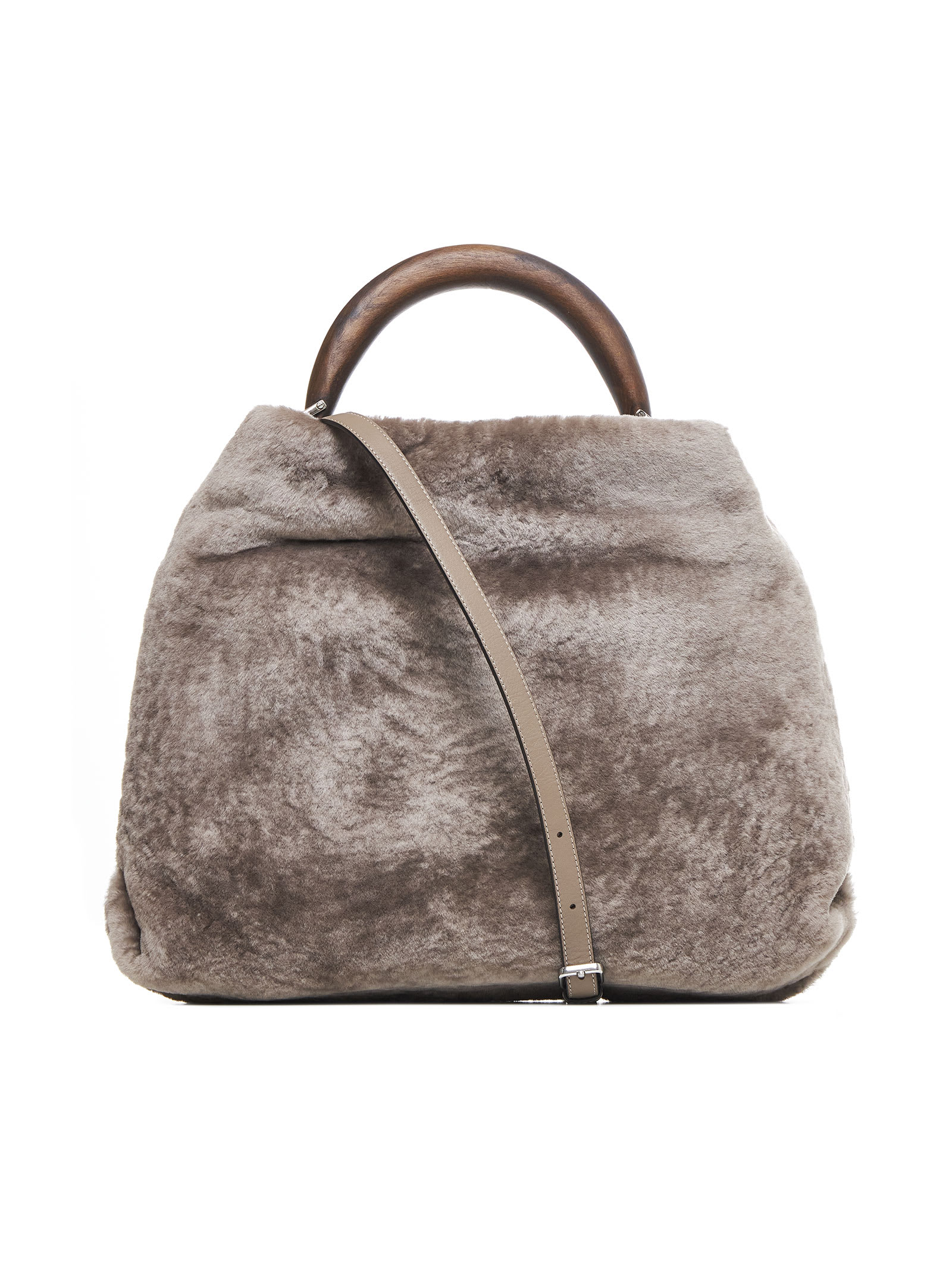 Shop Roberto Festa Tote In Beige