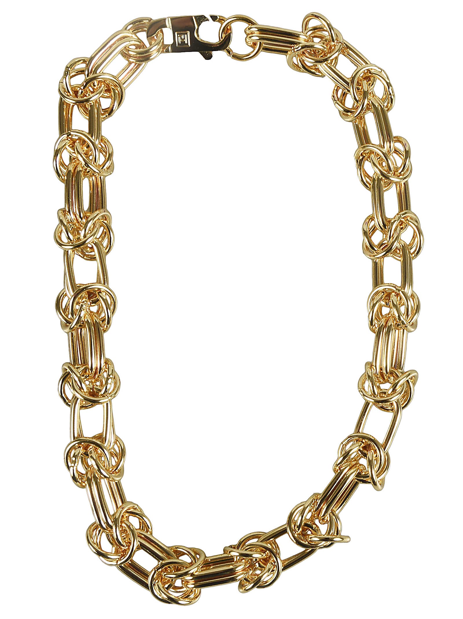 Shop Federica Tosi Chain Wrap Bracelet In Gold