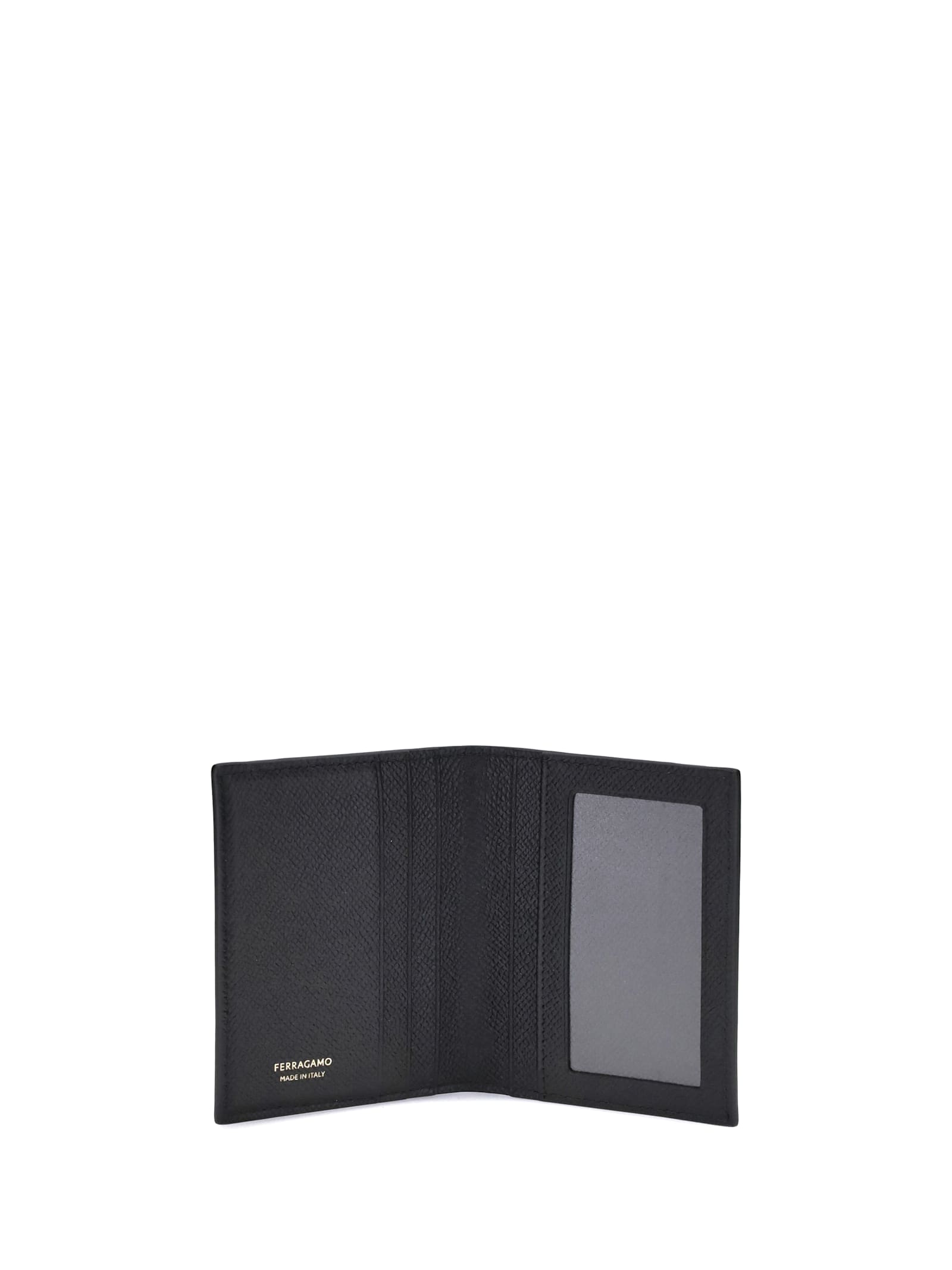 Ferragamo Men Leather Card Holder