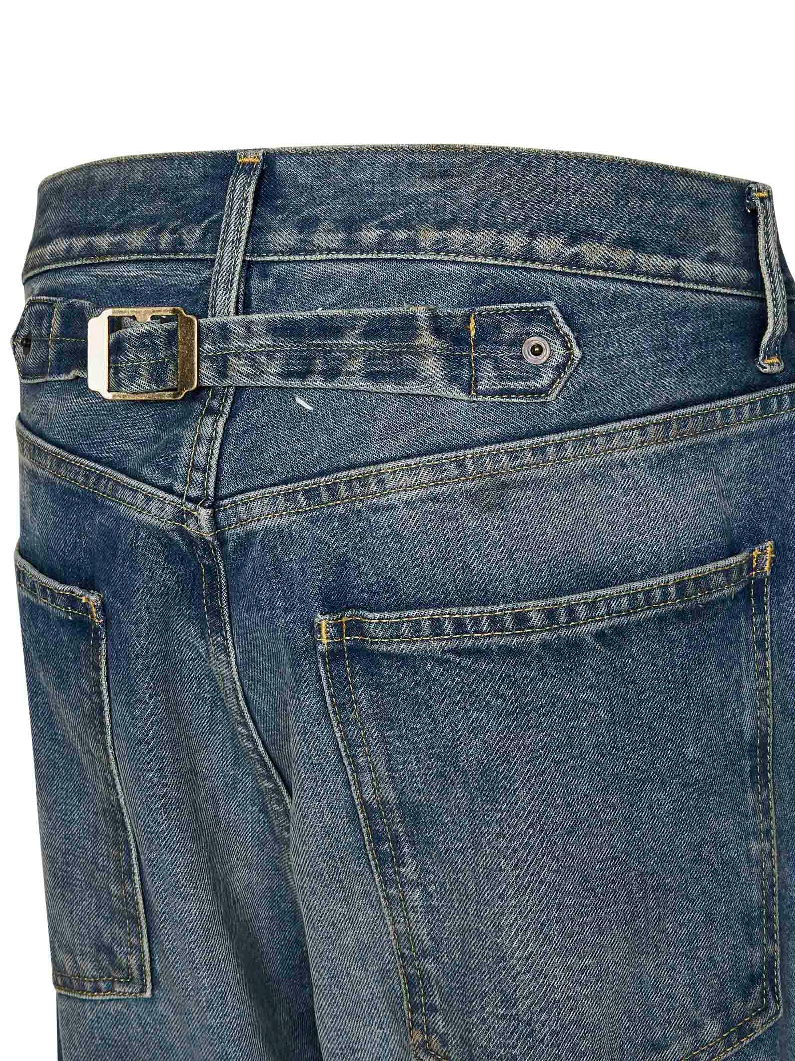 Shop Maison Margiela Jeans In Blue