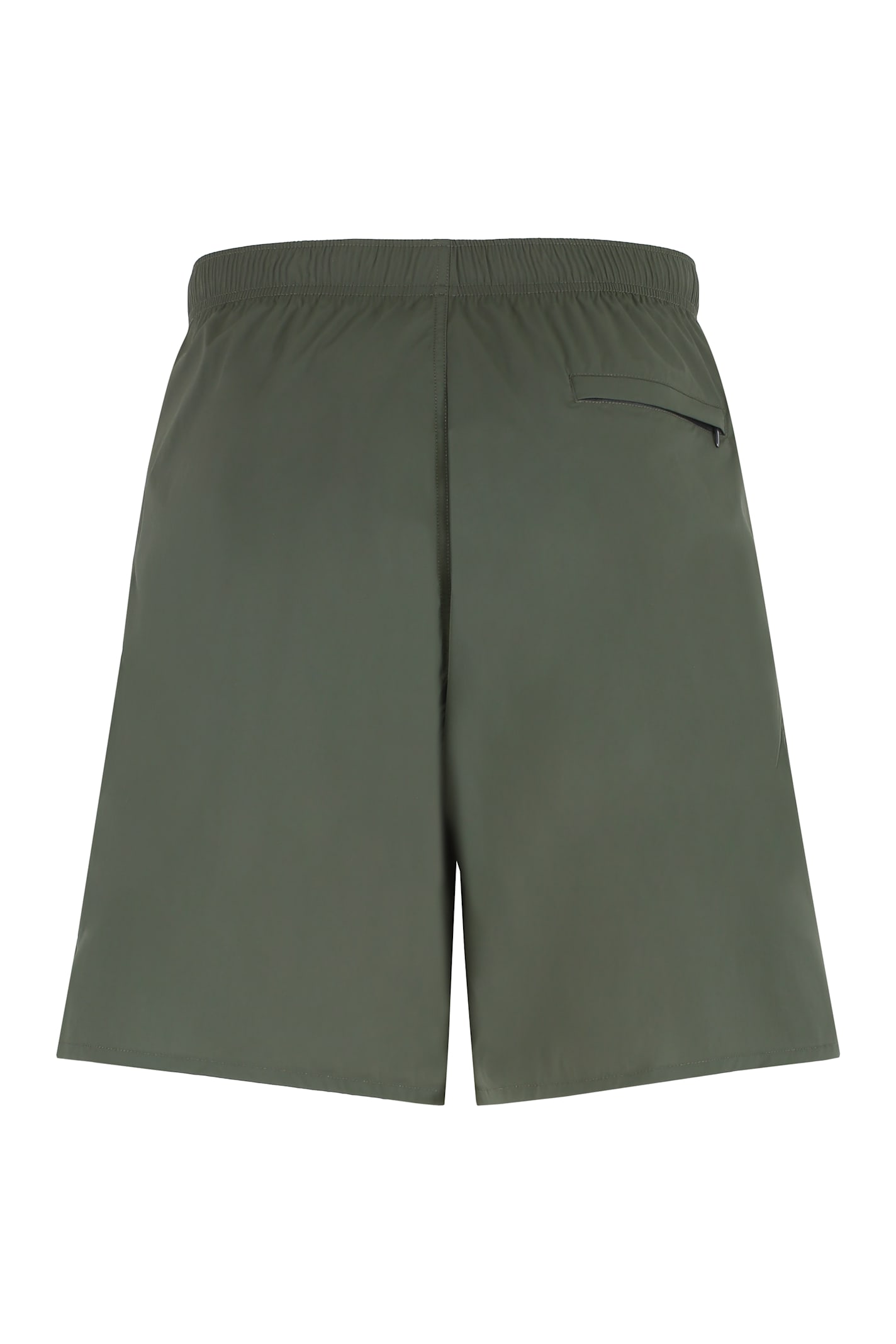 Jil Sander Drawstring-pocket Swim Shorts In Green