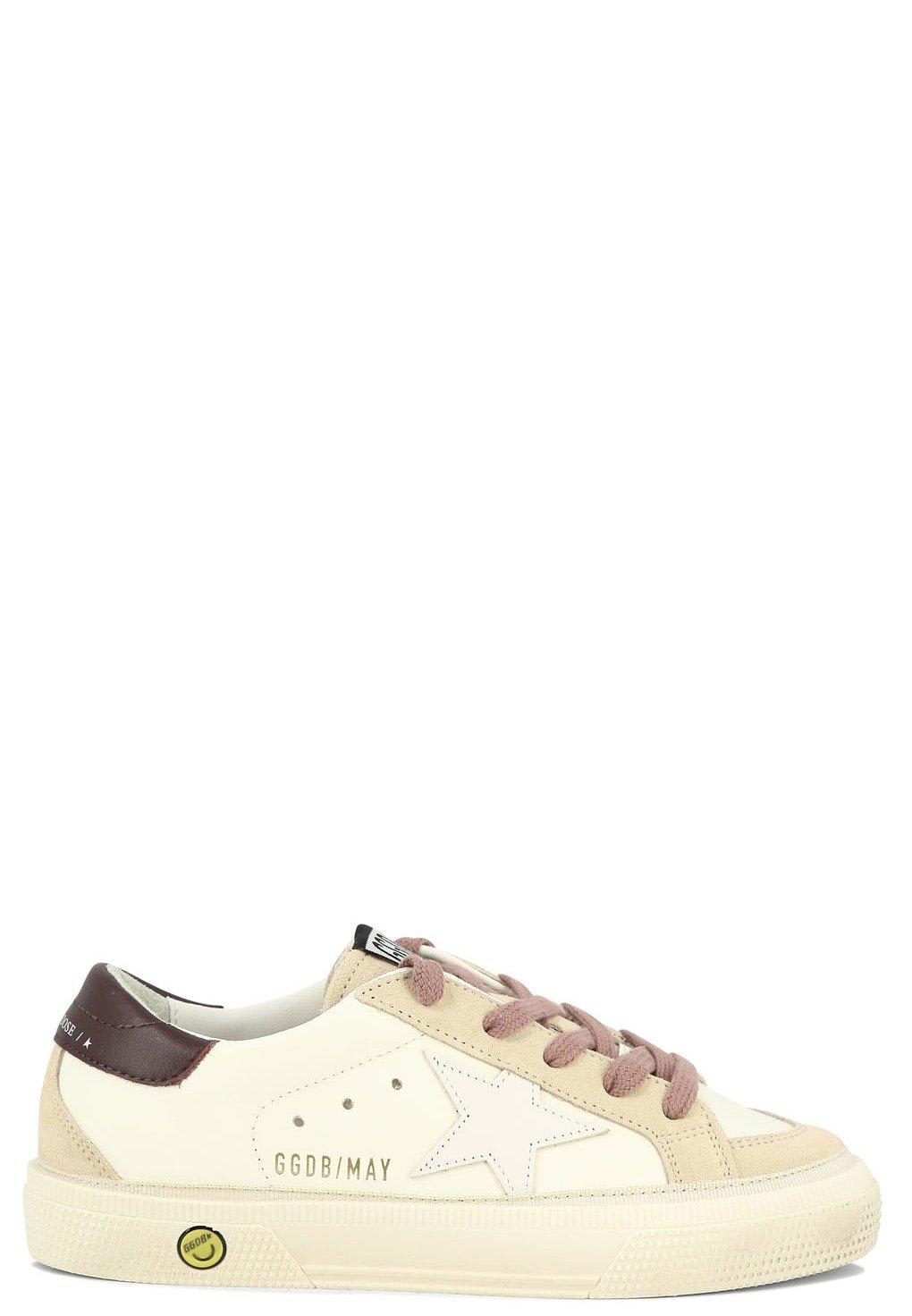 GOLDEN GOOSE MAY LACE-UP SNEAKERS