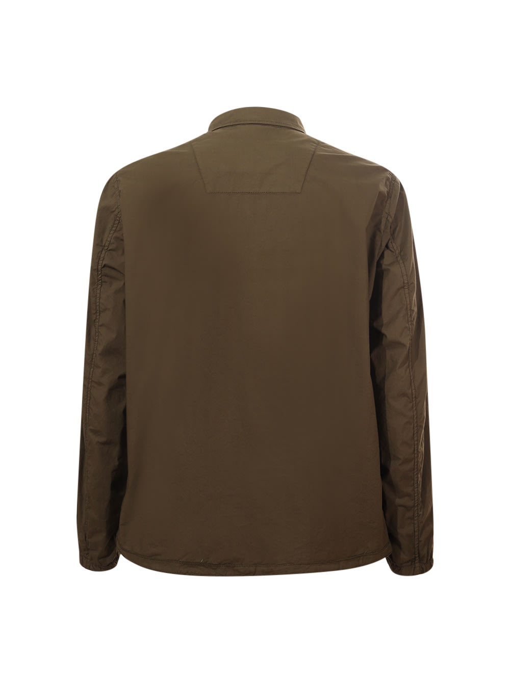 Shop Herno Essence Shirt  In Military