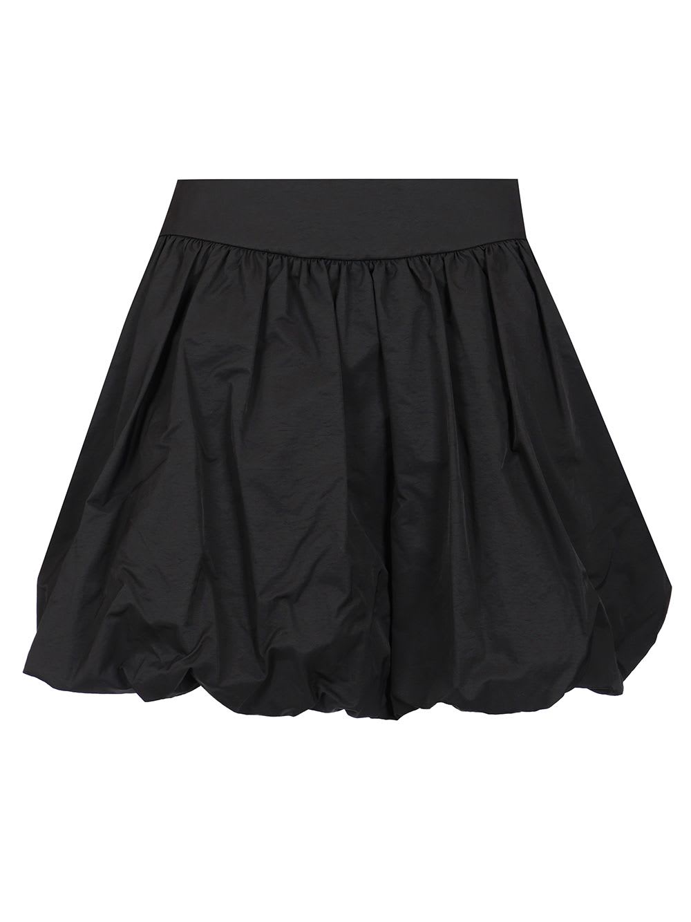 Black Balloon Mini Skirt