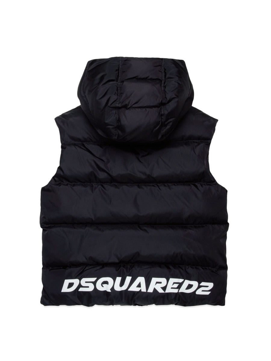 Shop Dsquared2 Vest In Black