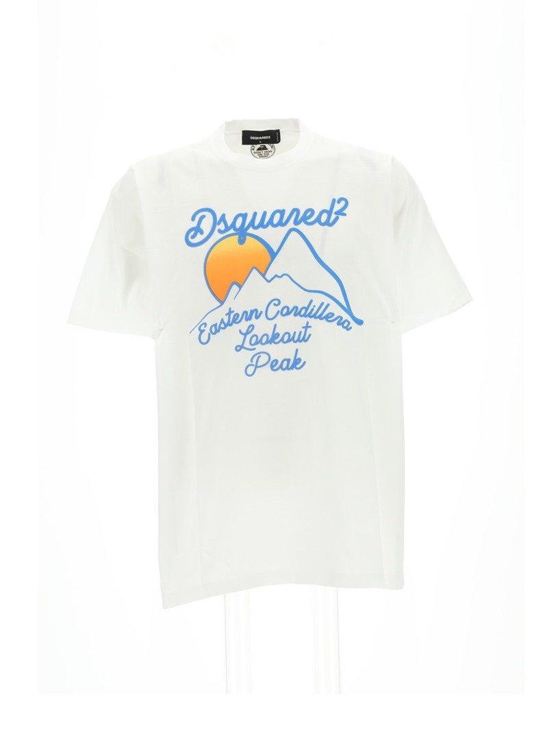 Dsquared2 Graphic Print Crewneck T-shirt