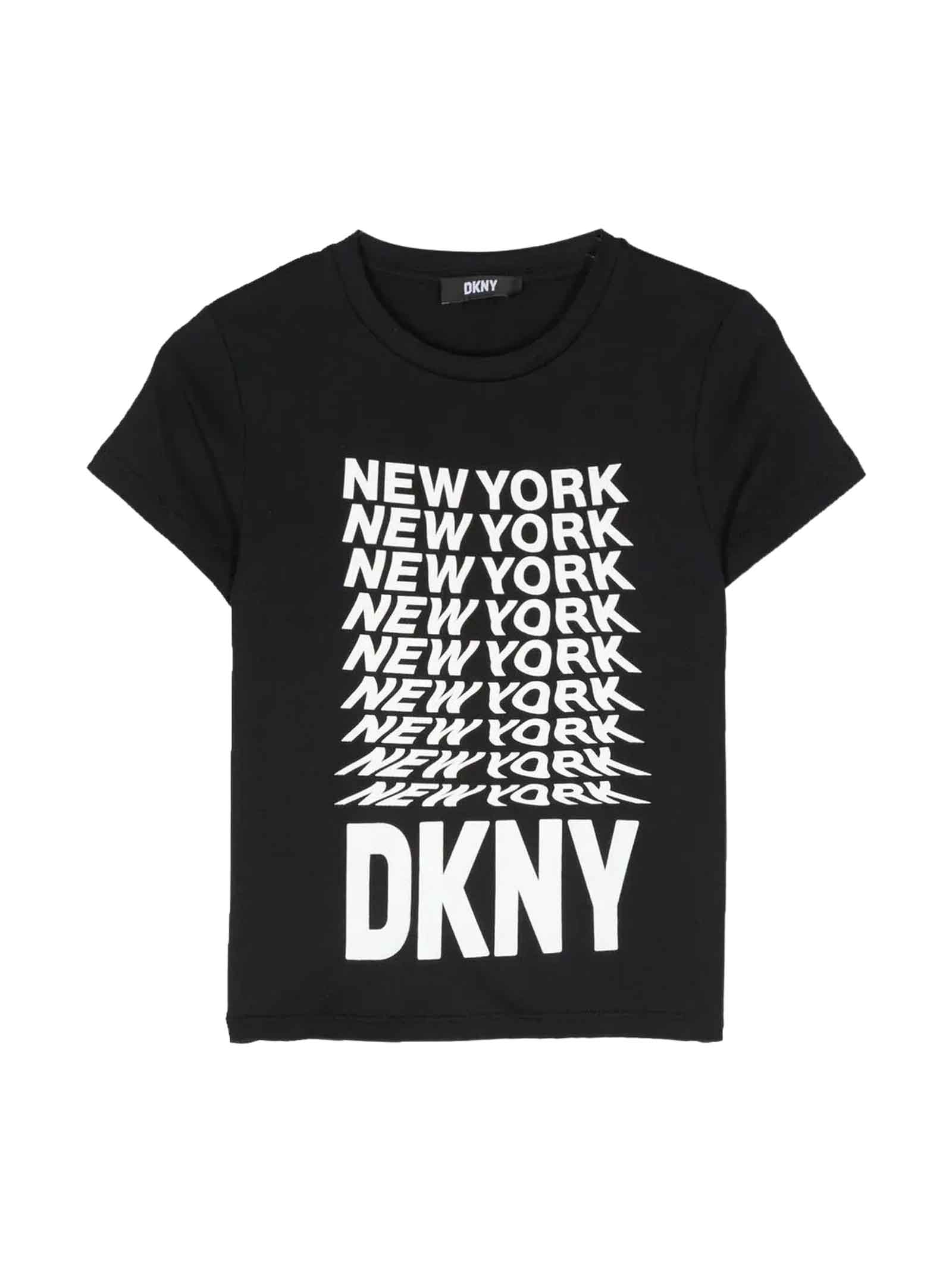 DKNY Black T-shirt Girl