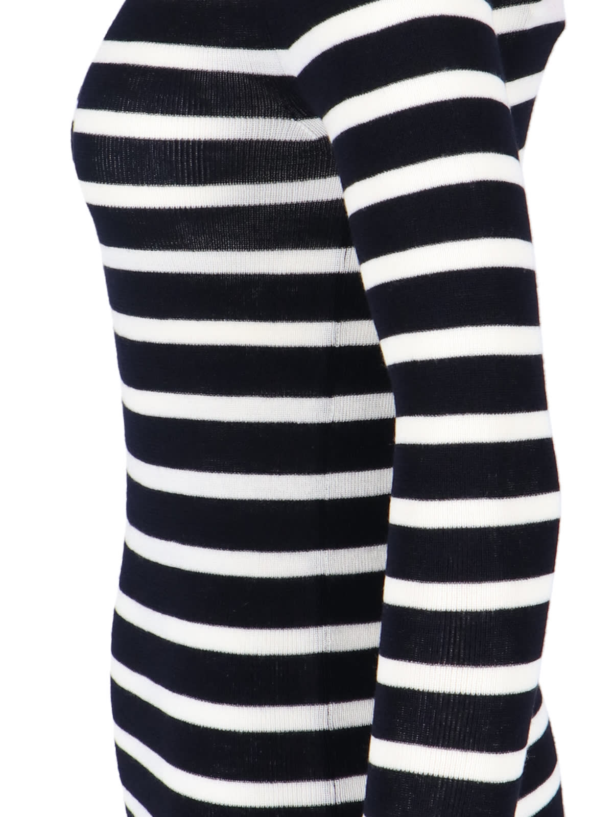 Valentino Striped Intarsia-knit Jumper