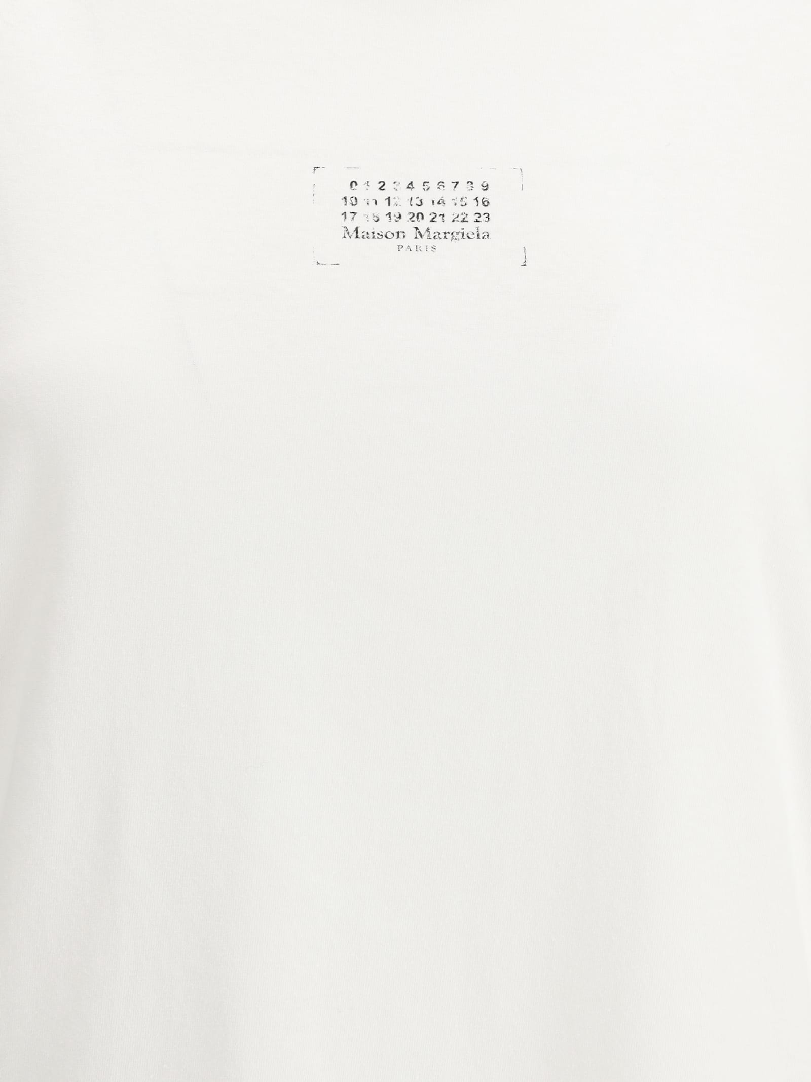 Maison Margiela T-shirt In Off White